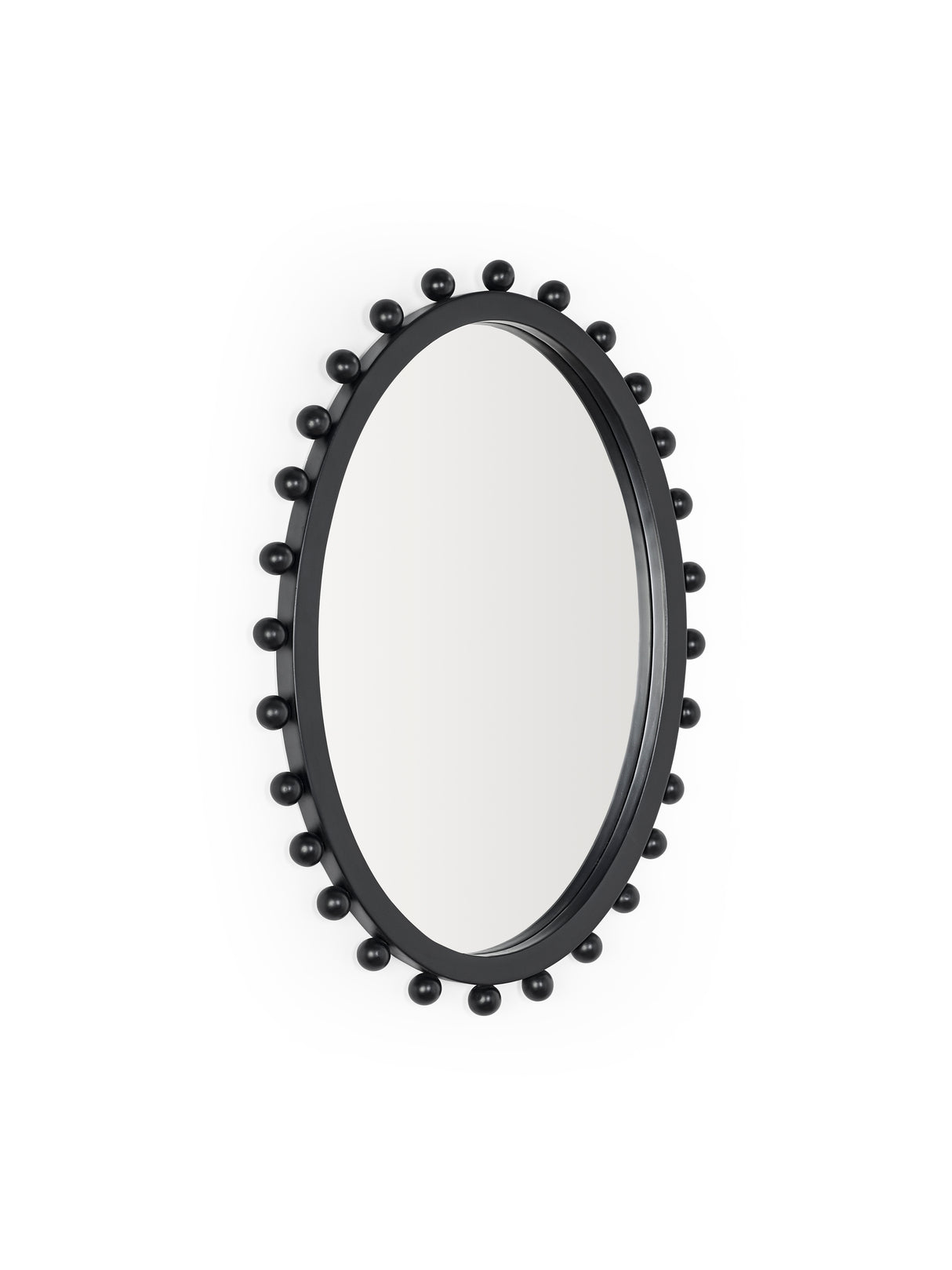 Hendrix Oval Beaded Wall Mirror
