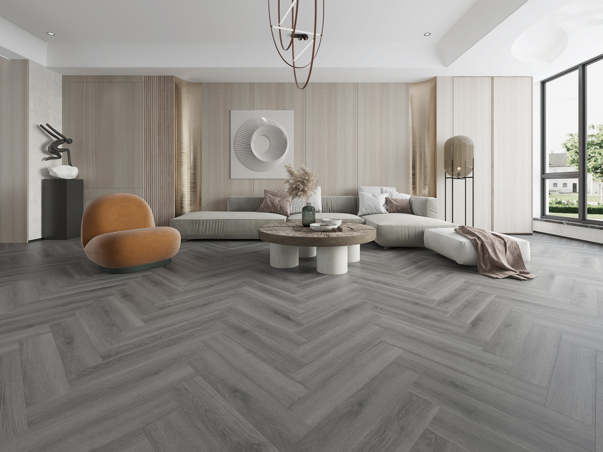 Alva Herringbone Milennium Oak