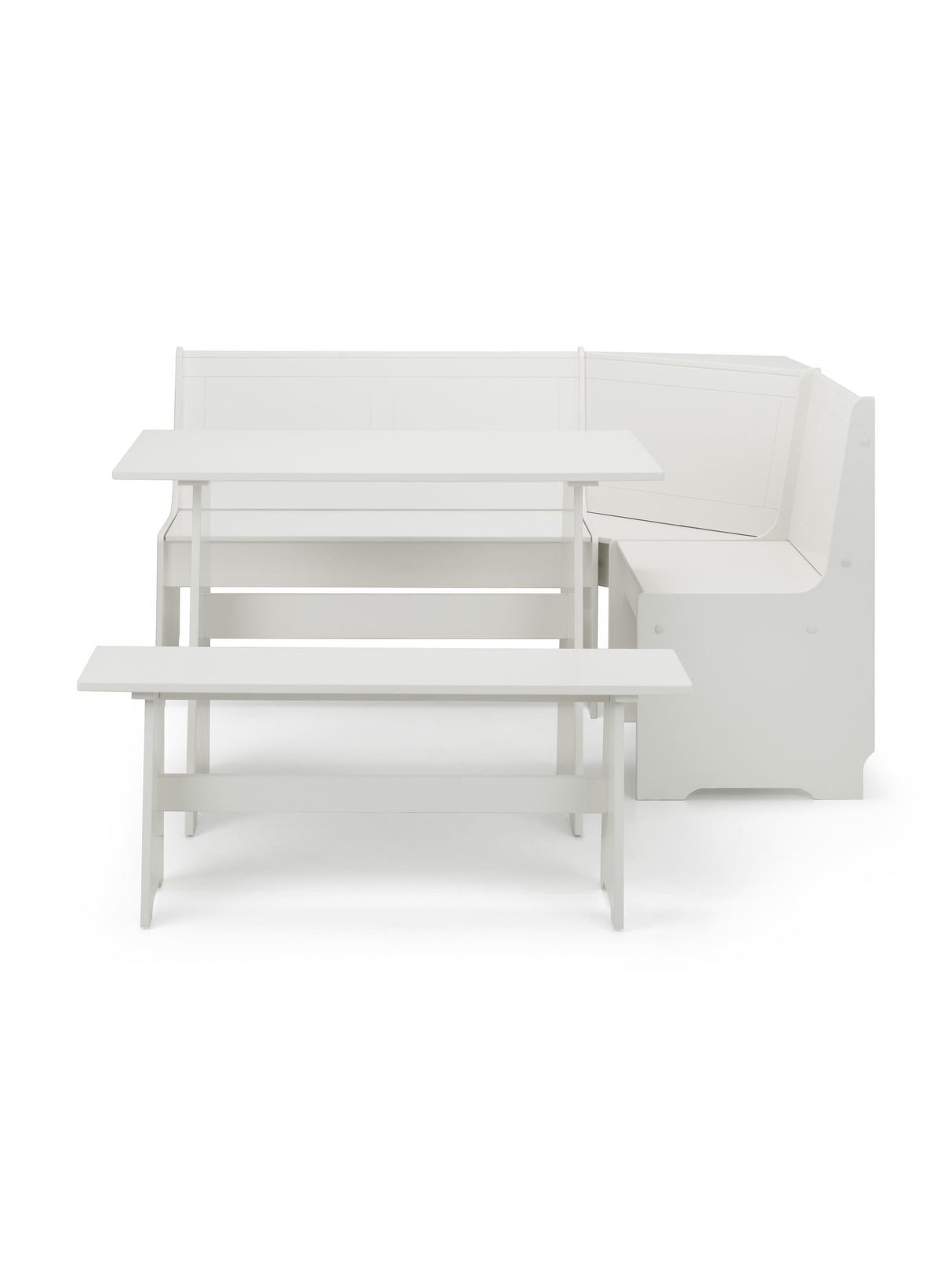 Newport Corner 5 Seater Dining Set with Storage Bench