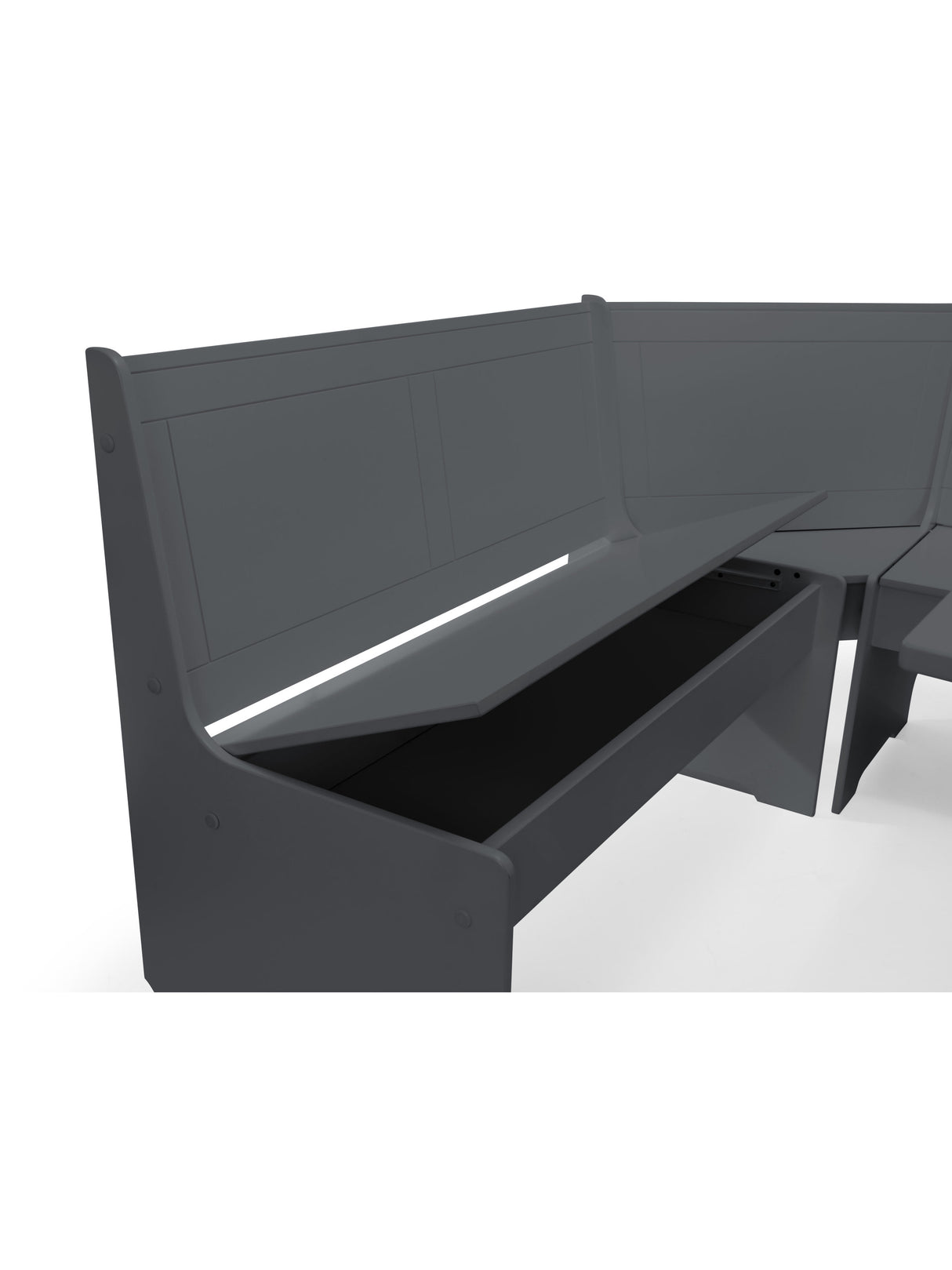 Newport Corner 5 Seater Dining Set with Storage Bench