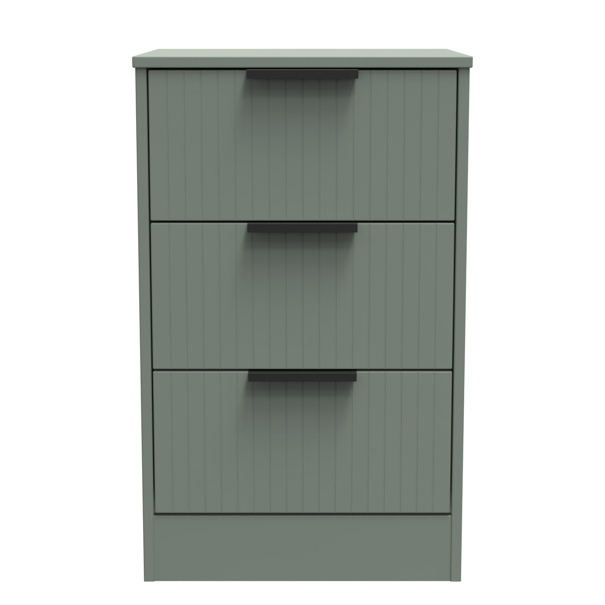 Nashville 3 Drawer Bedside Cabinet