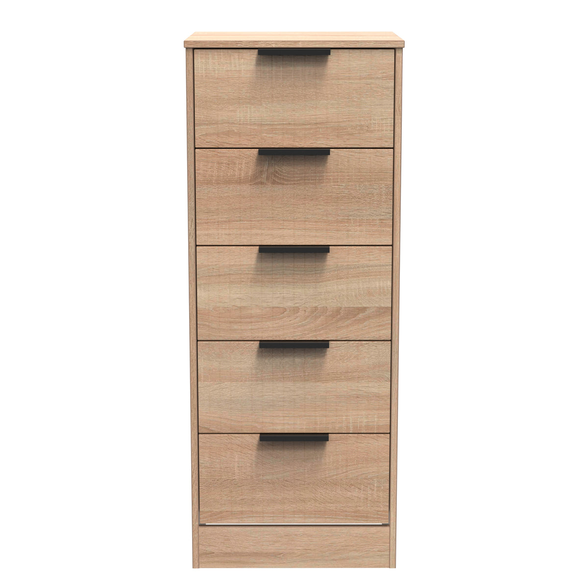 Nashville 5 Drawer Bedside Cabinet