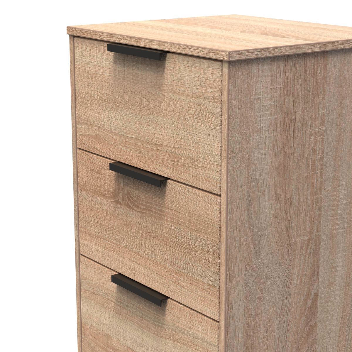 Nashville 5 Drawer Bedside Cabinet