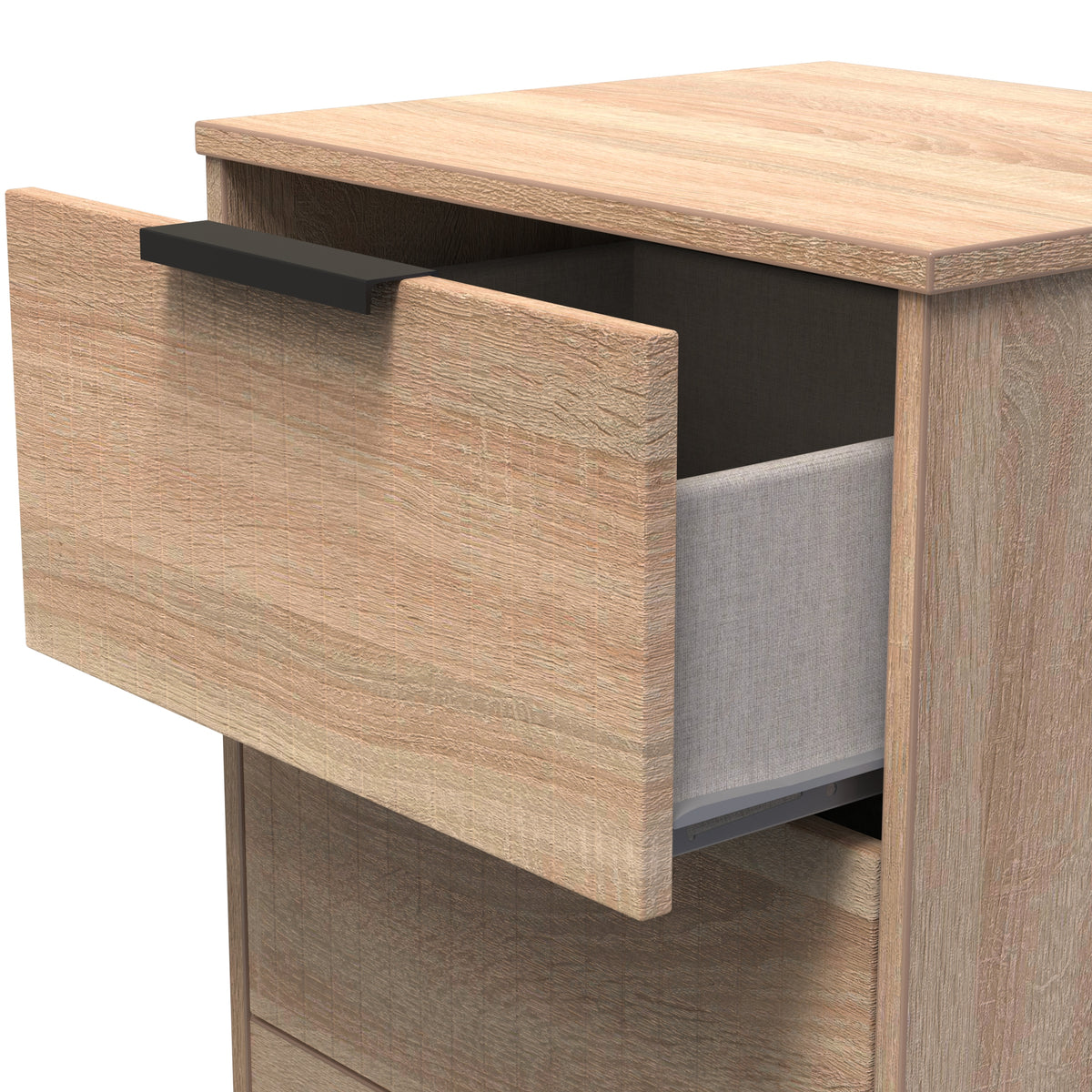 Nashville 2 Drawer Bedside Cabinet