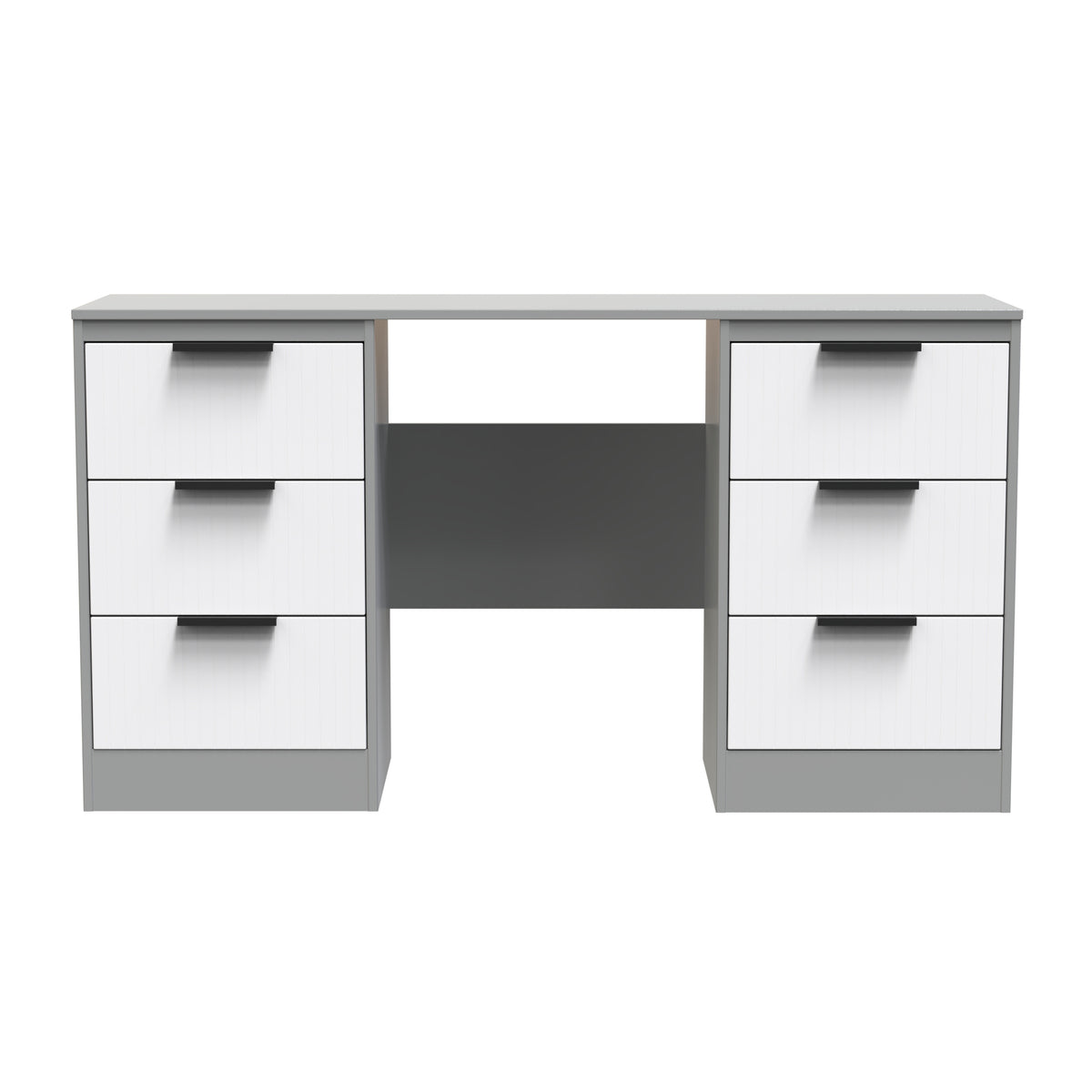 Nashville 6 Drawer Kneehole Desk