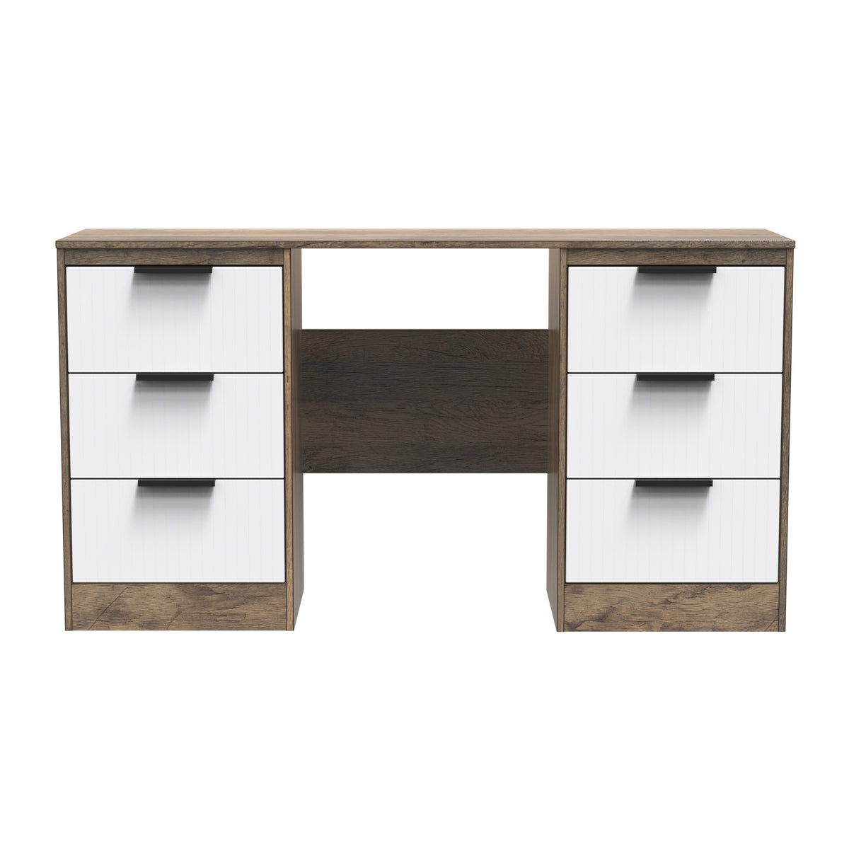 Nashville 6 Drawer Kneehole Desk