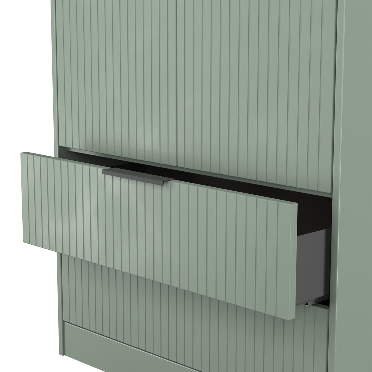 Nashville Tall 2 Drawer Wardrobe