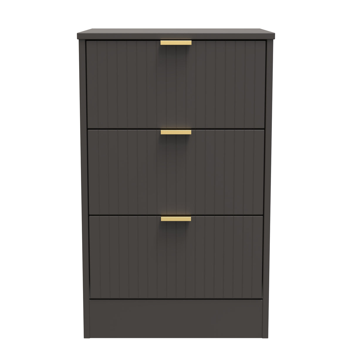 Nashville 3 Drawer Bedside Cabinet