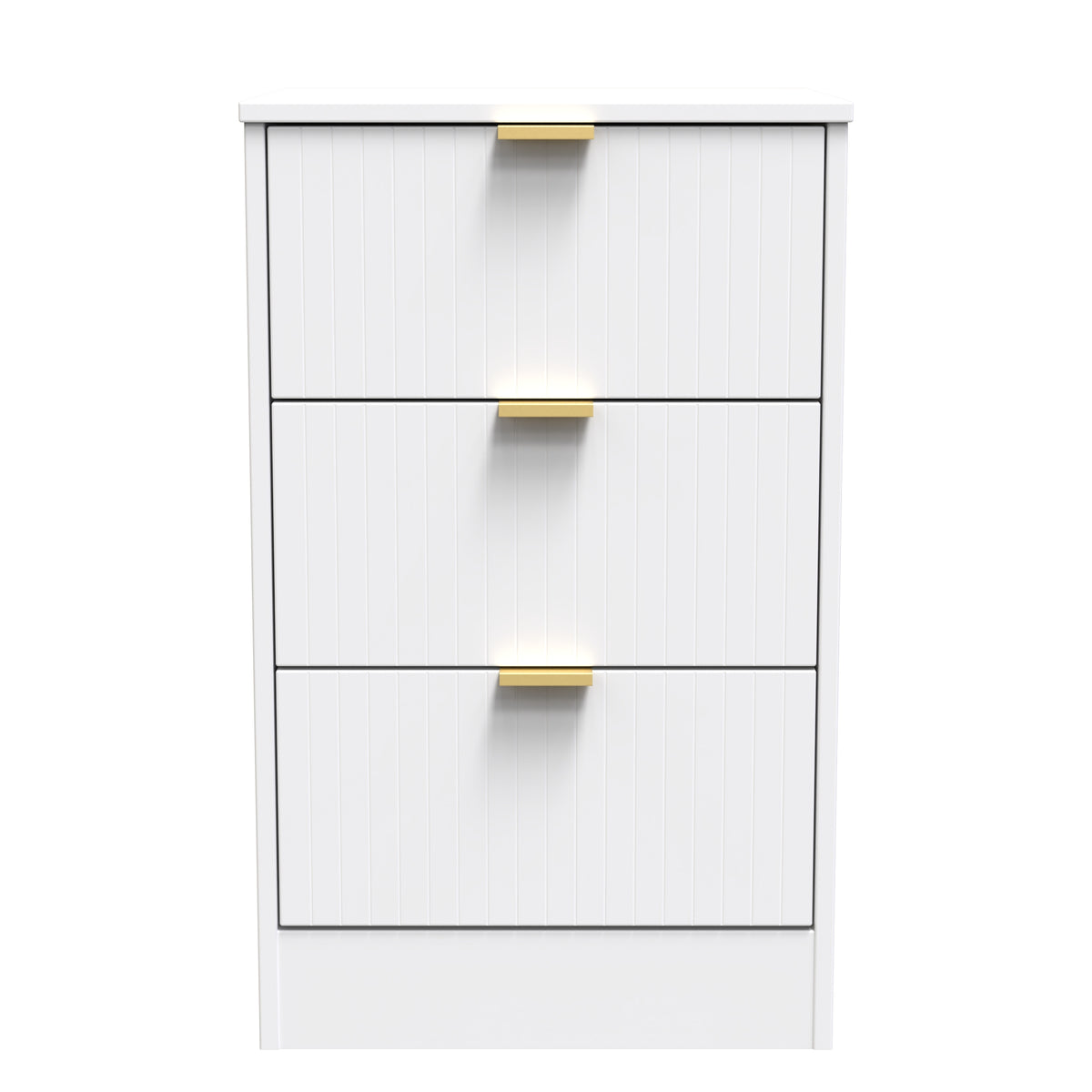 Nashville 3 Drawer Bedside Cabinet