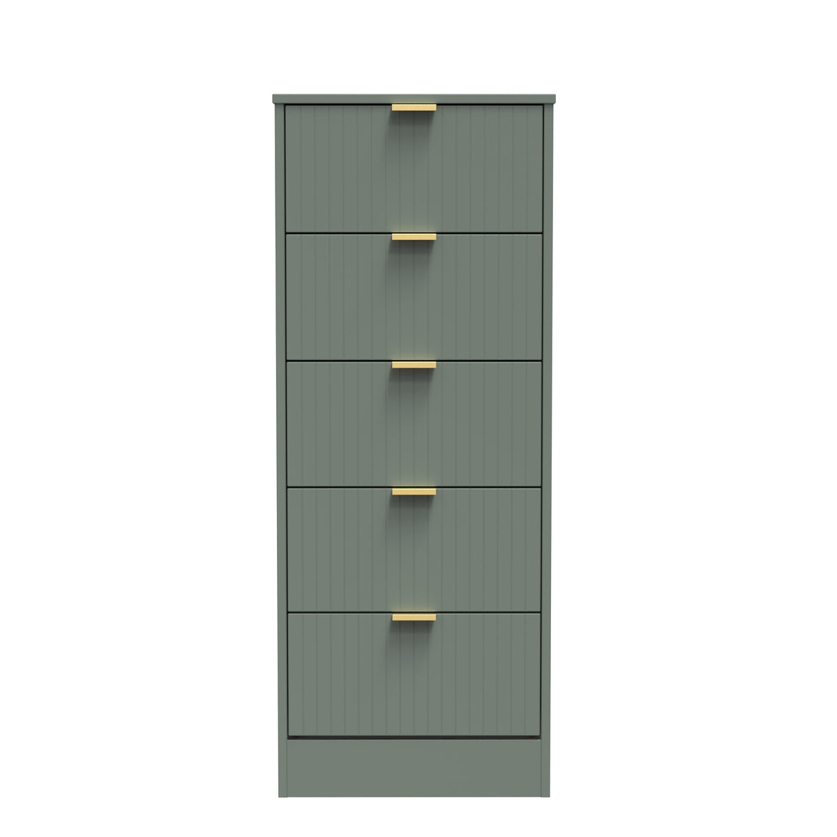 Nashville 5 Drawer Bedside Cabinet