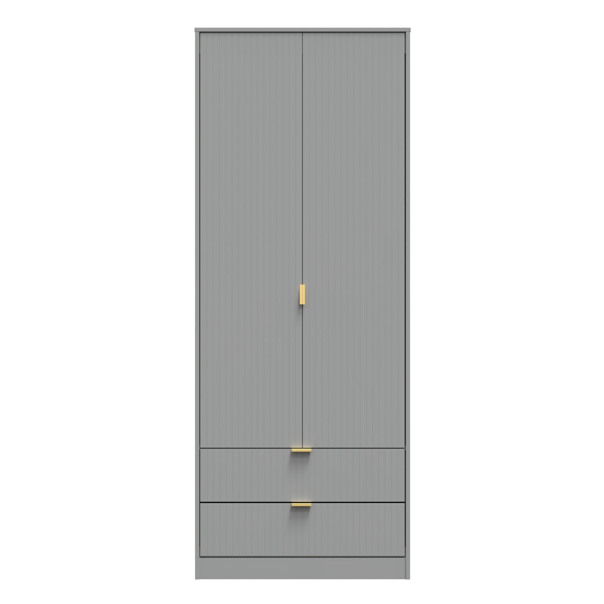 Nashville Tall 2 Drawer Wardrobe