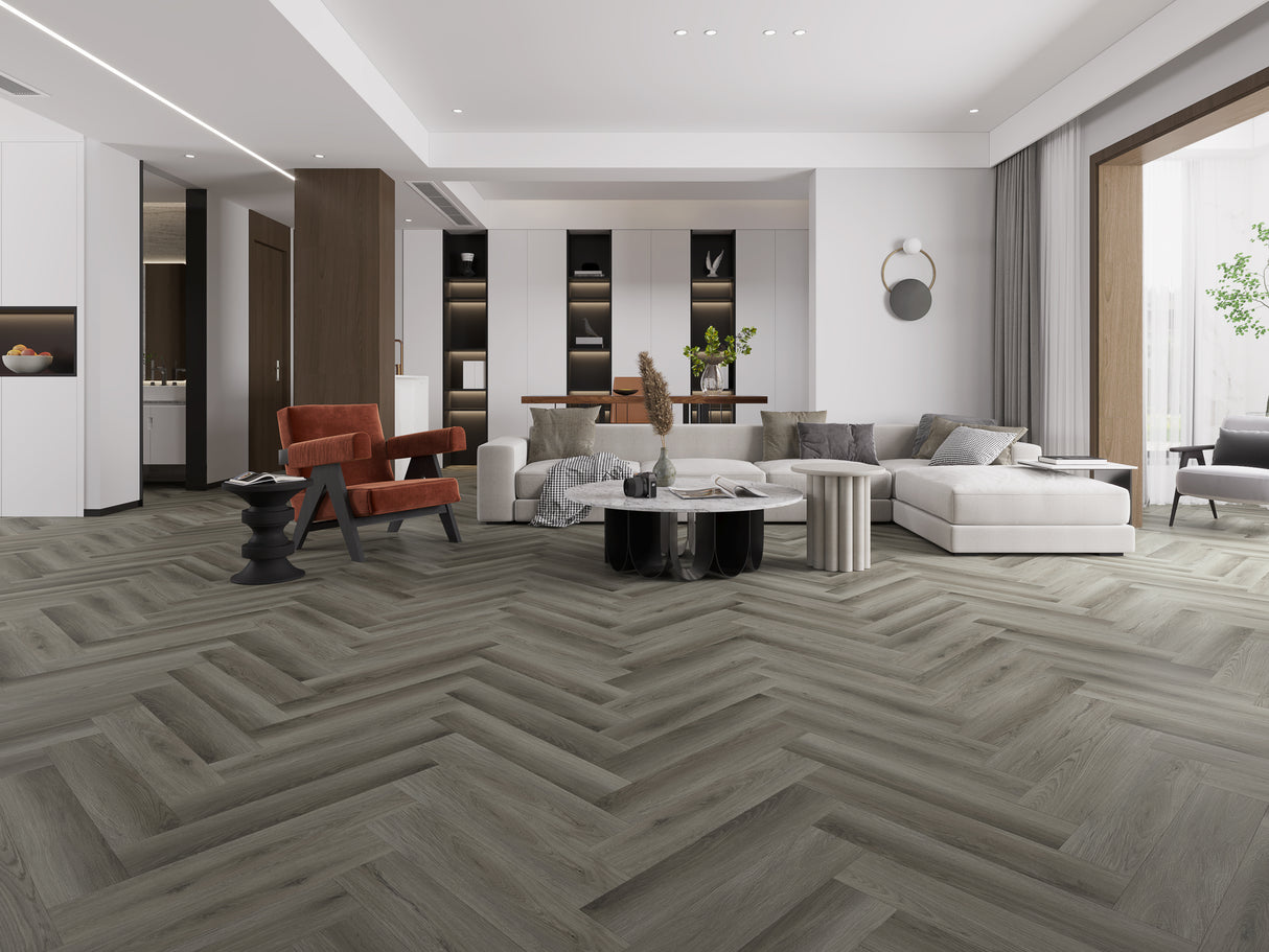 Alva Herringbone Nabraska Wild Oak