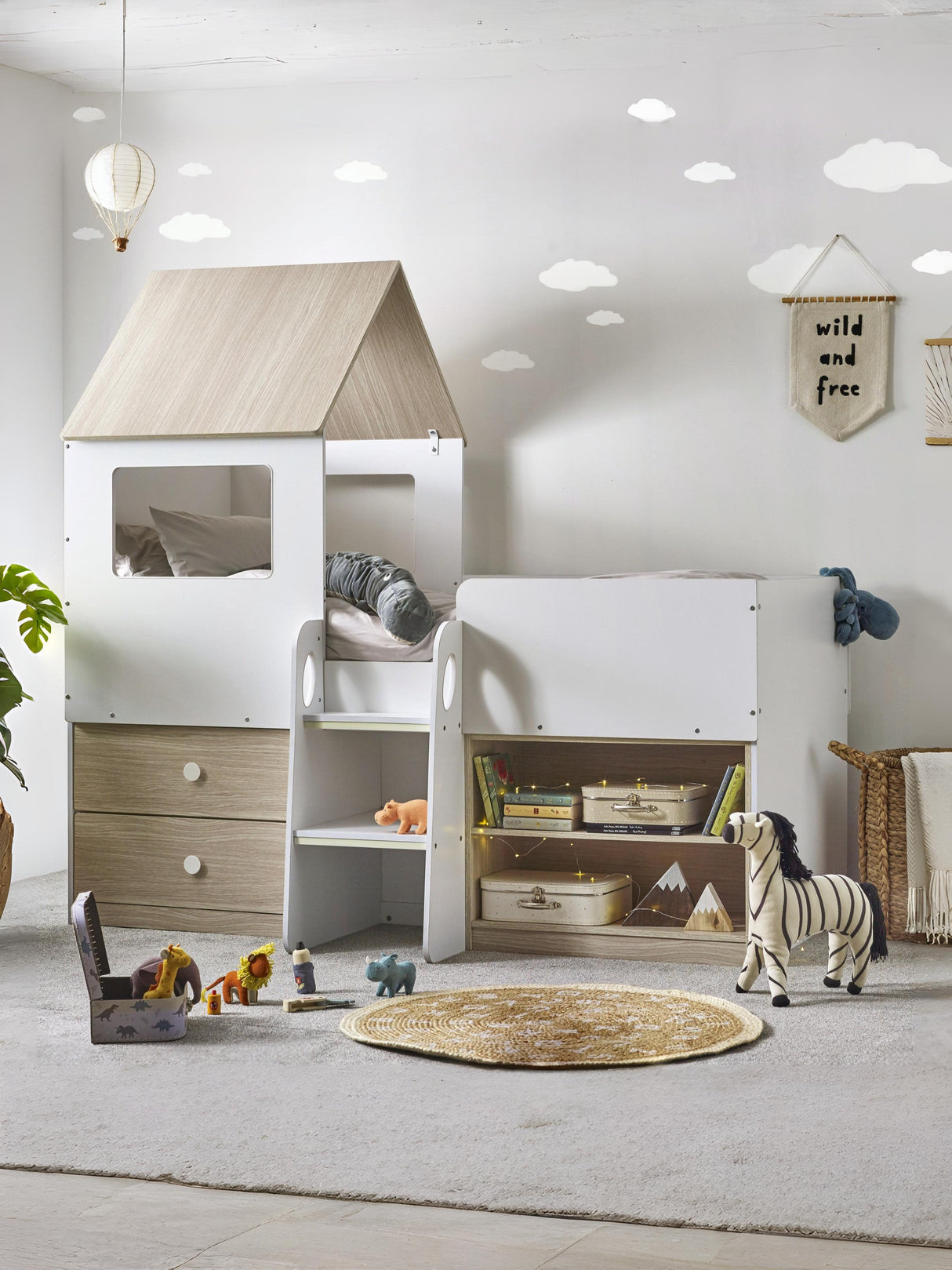 Orpheus Treehouse Mid Sleeper Bed