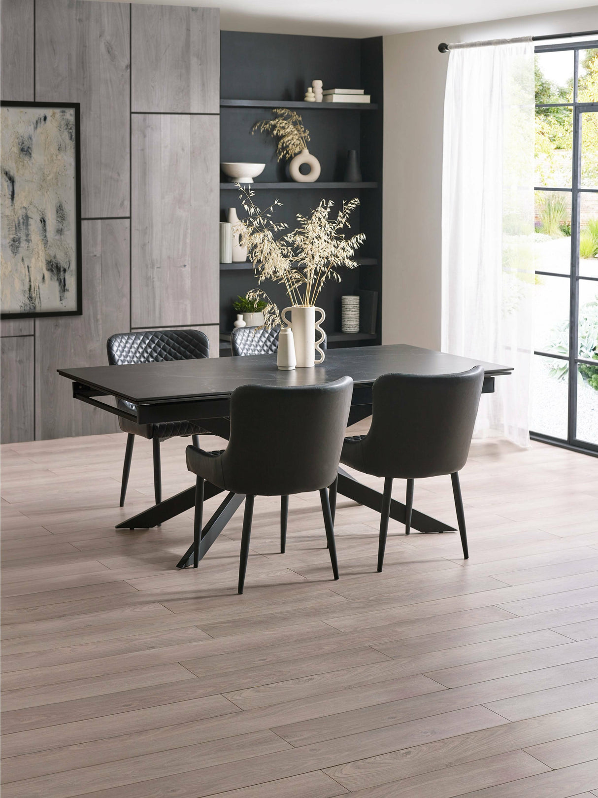 Osaka Rectangular Extending 6-8 Seater Dining Table