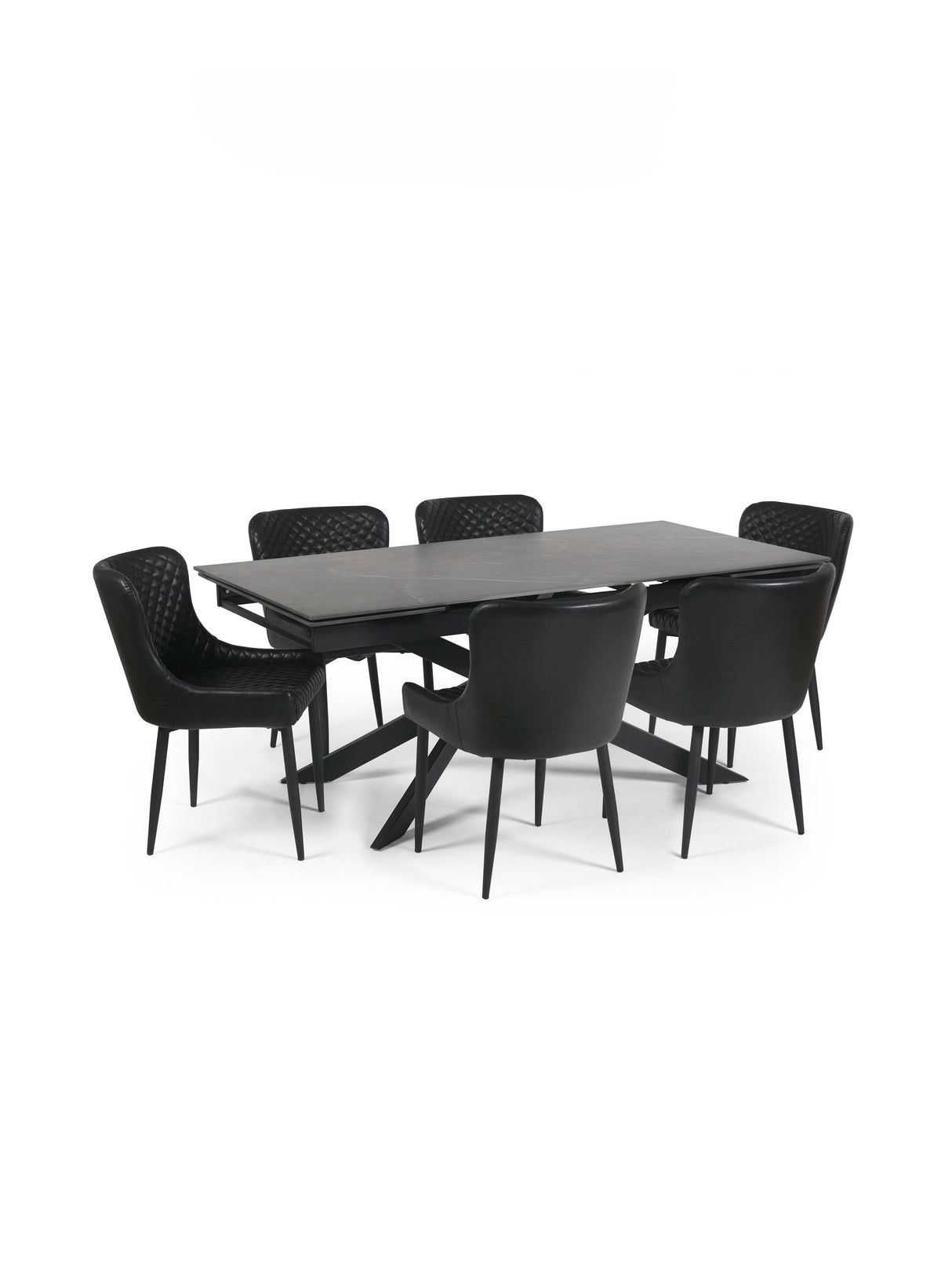 Osaka Rectangular Extending 6-8 Seater Dining Table