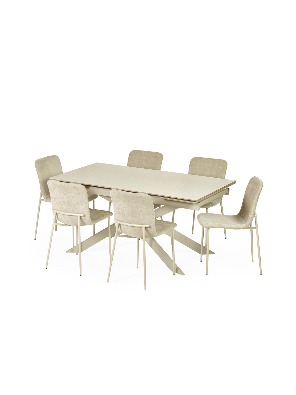 Osaka Rectangular Extending 6-8 Seater Dining Table