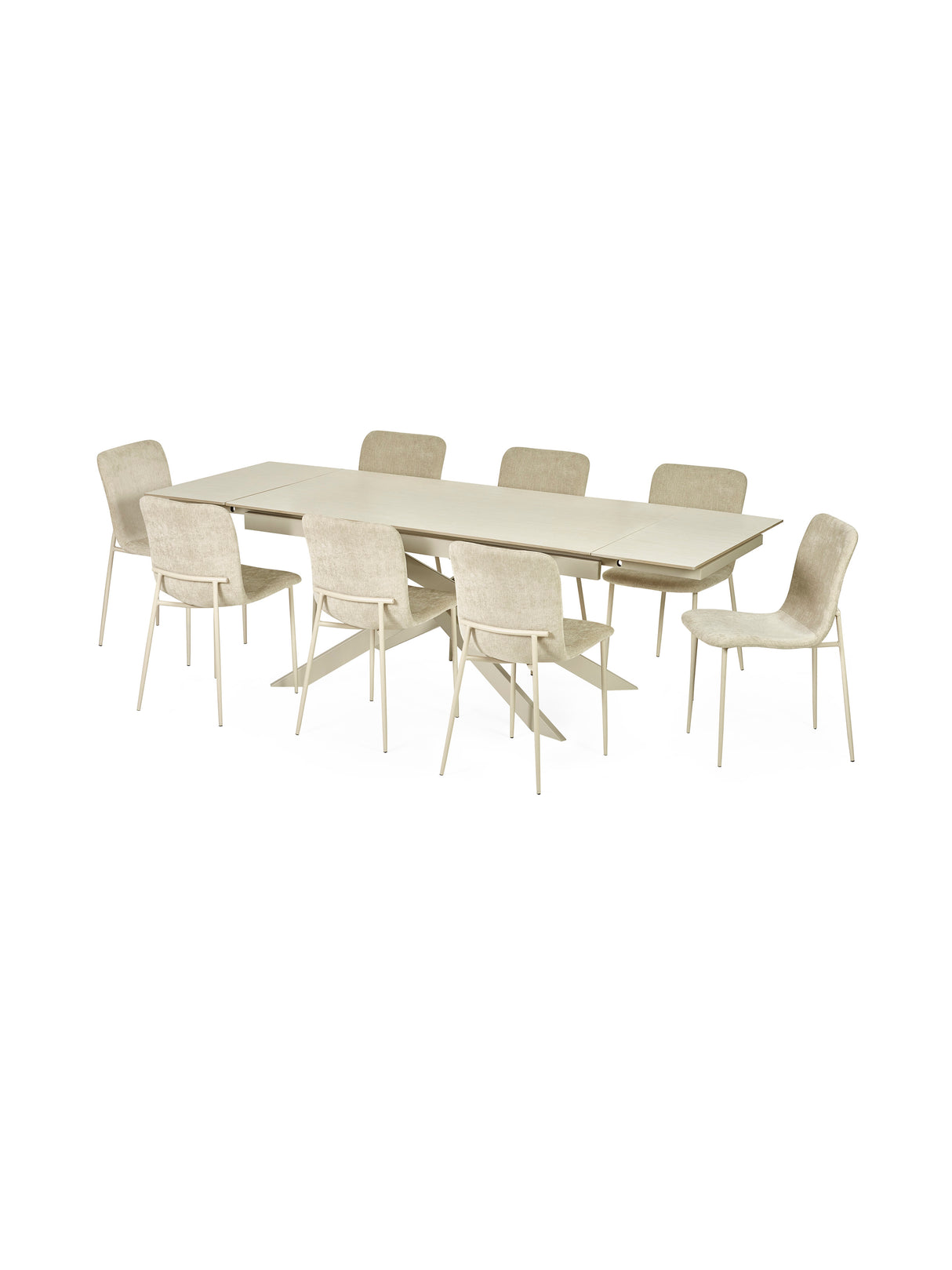 Osaka Rectangular Extending 6-8 Seater Dining Table