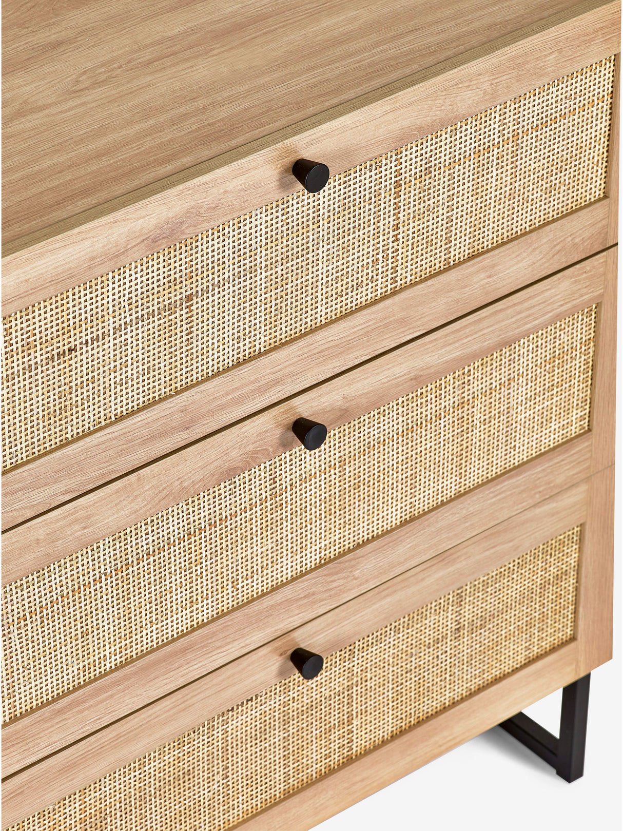 Padstow Rattan 3 Drawer Chest