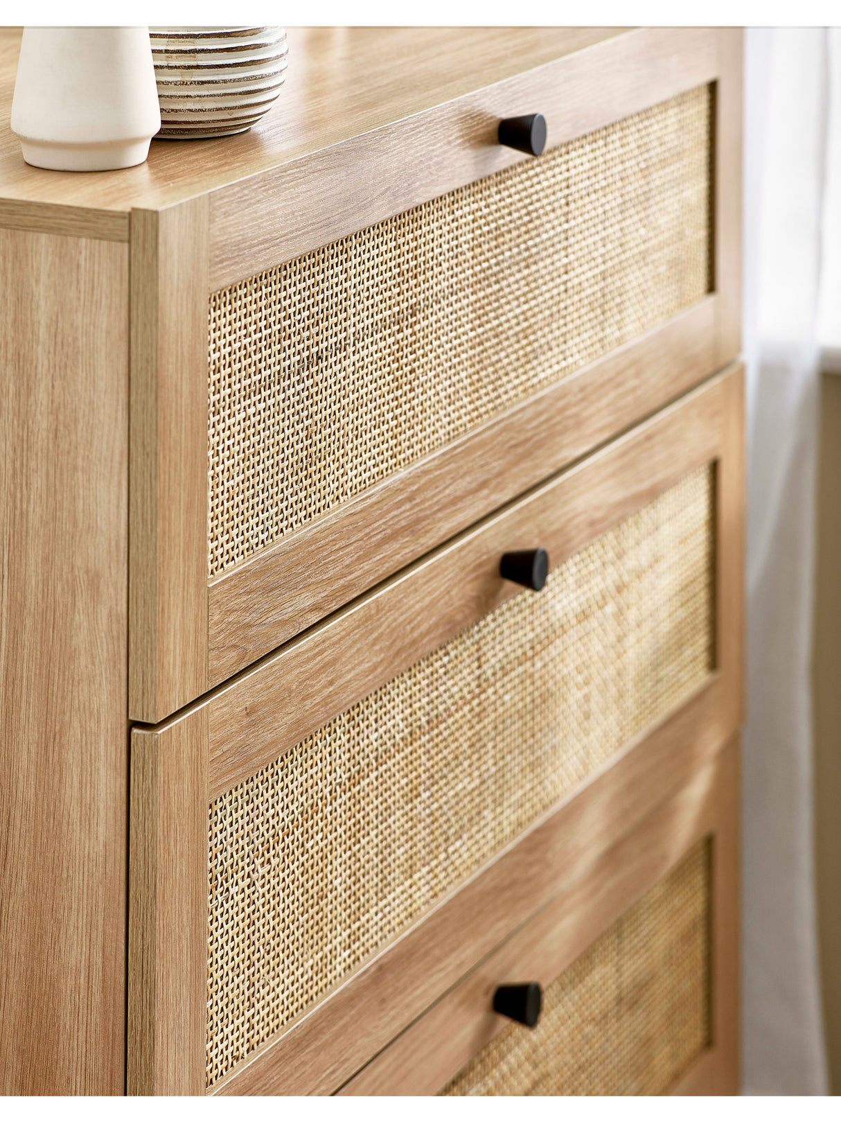Padstow Rattan 3 Drawer Chest