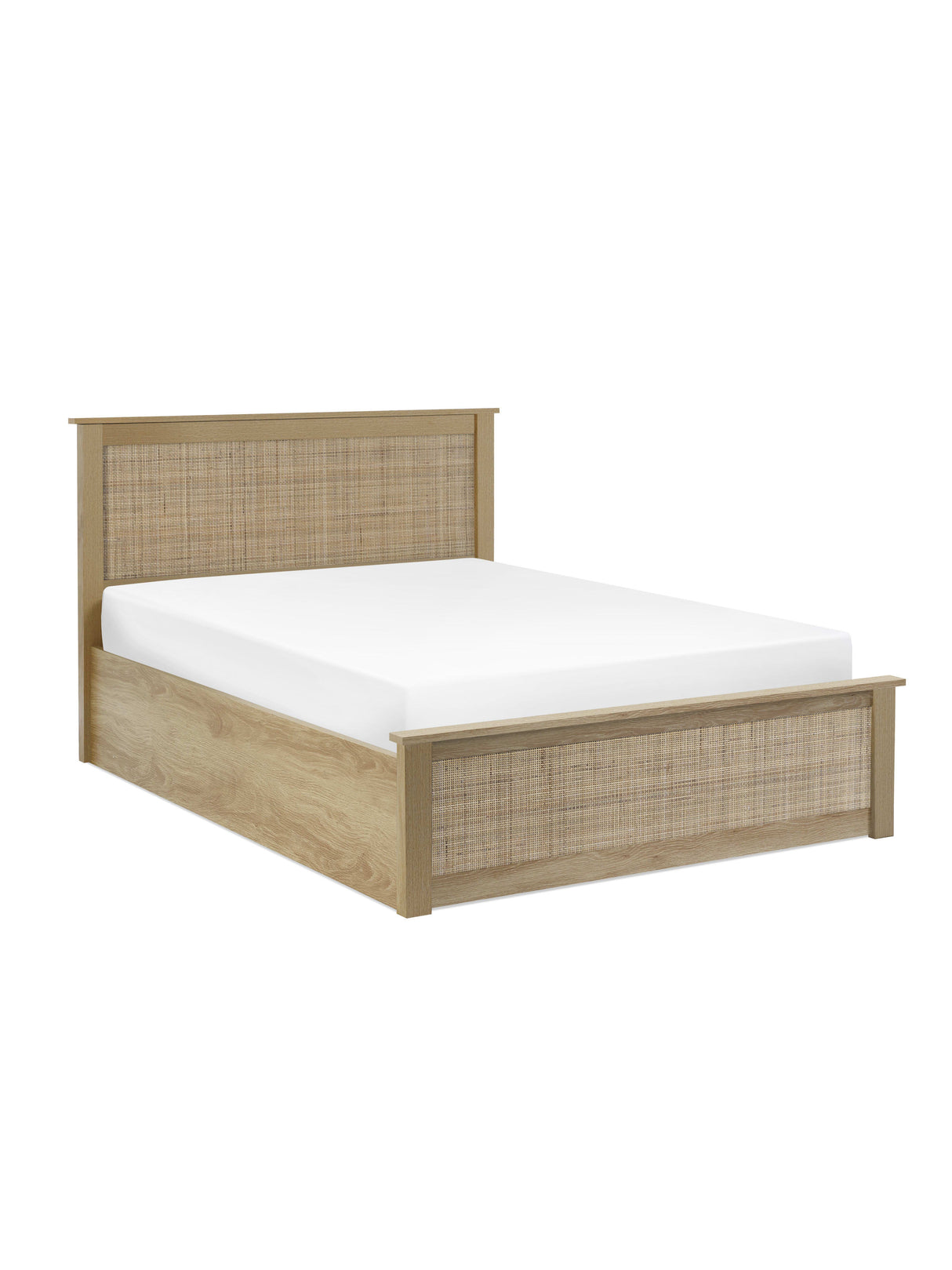 Padstow Rattan Ottoman Storage Bed