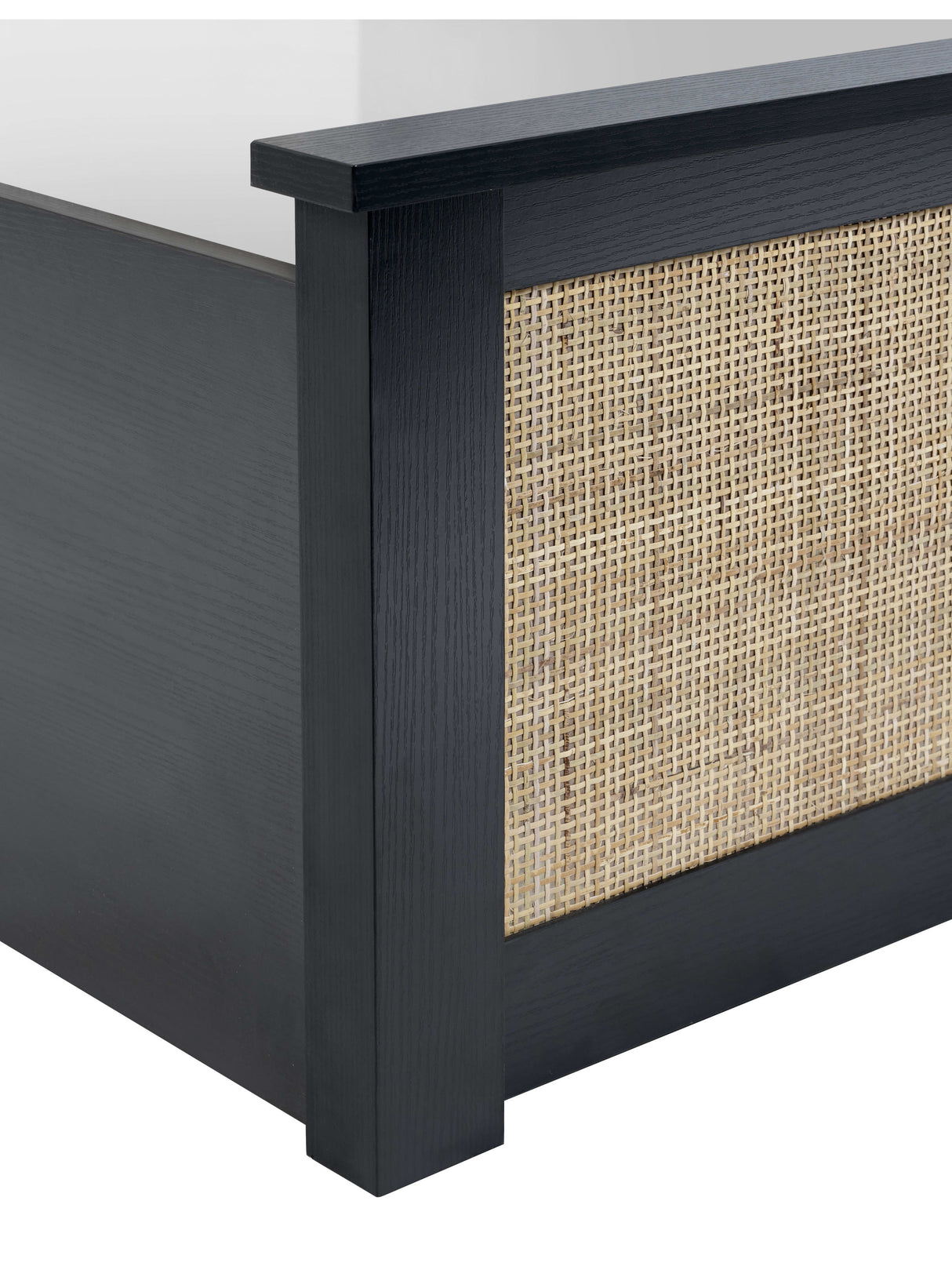 Padstow Rattan Ottoman Storage Bed