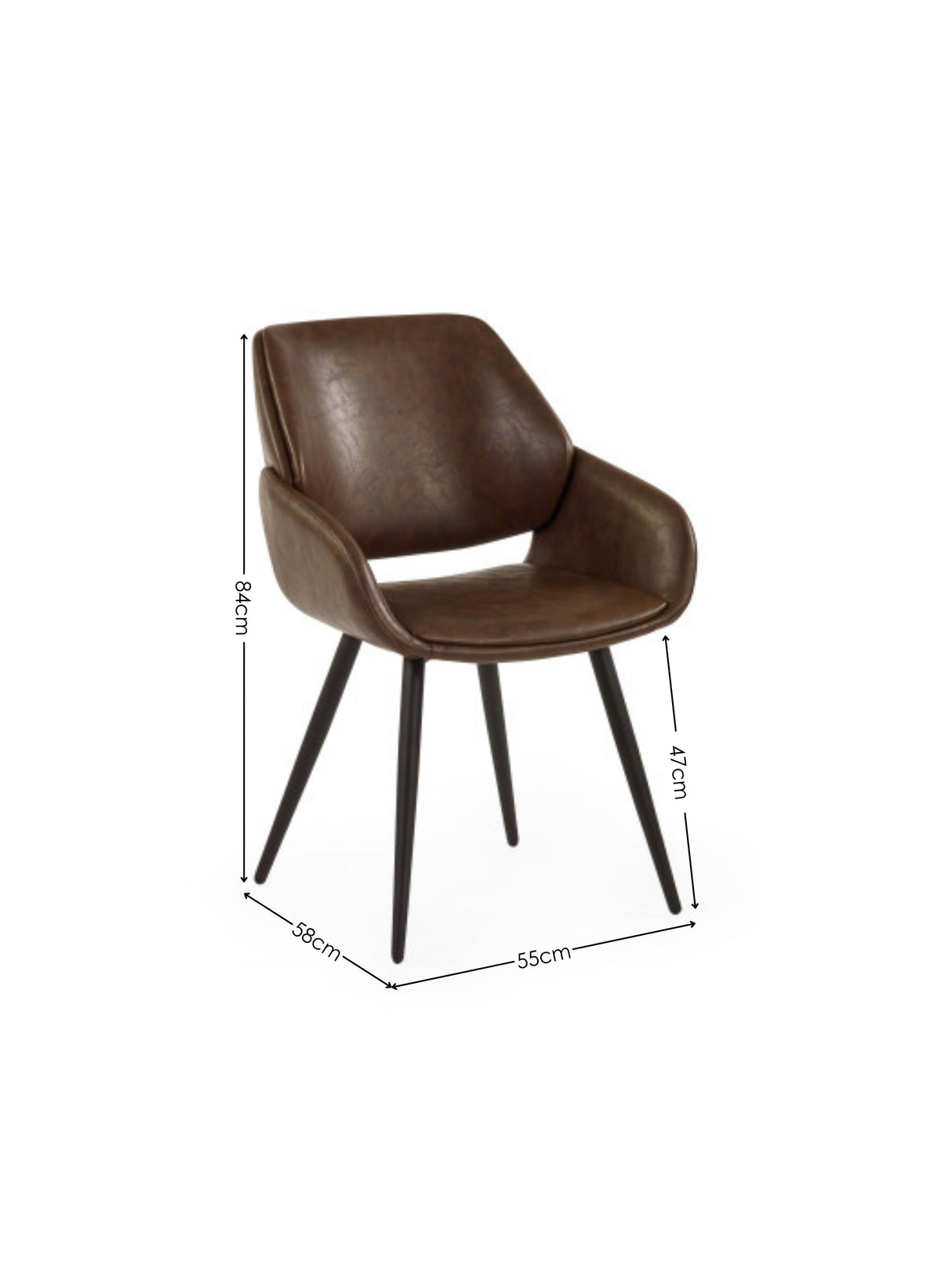 Parker Upholstered Dining Chair (Set of 2)