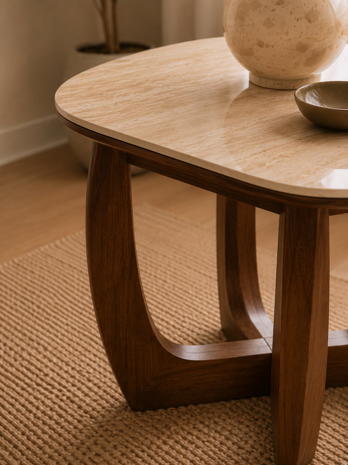 Portland Square Lamp Table