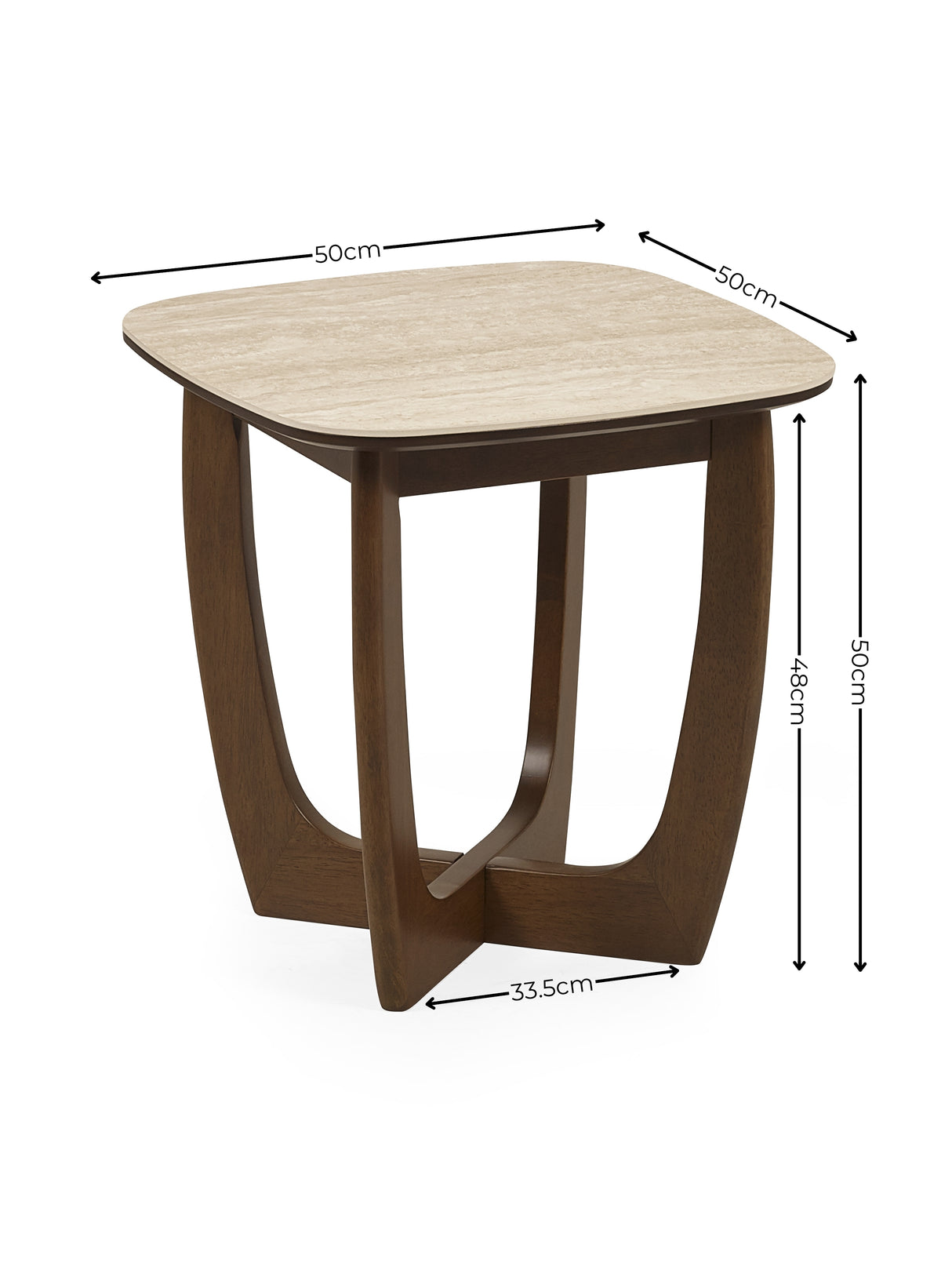 Portland Square Lamp Table