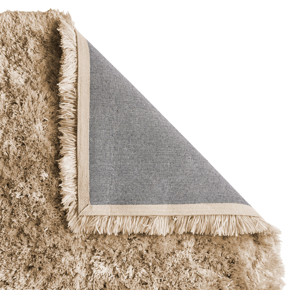 Polar Plush Beige Soft Shaggy Rug