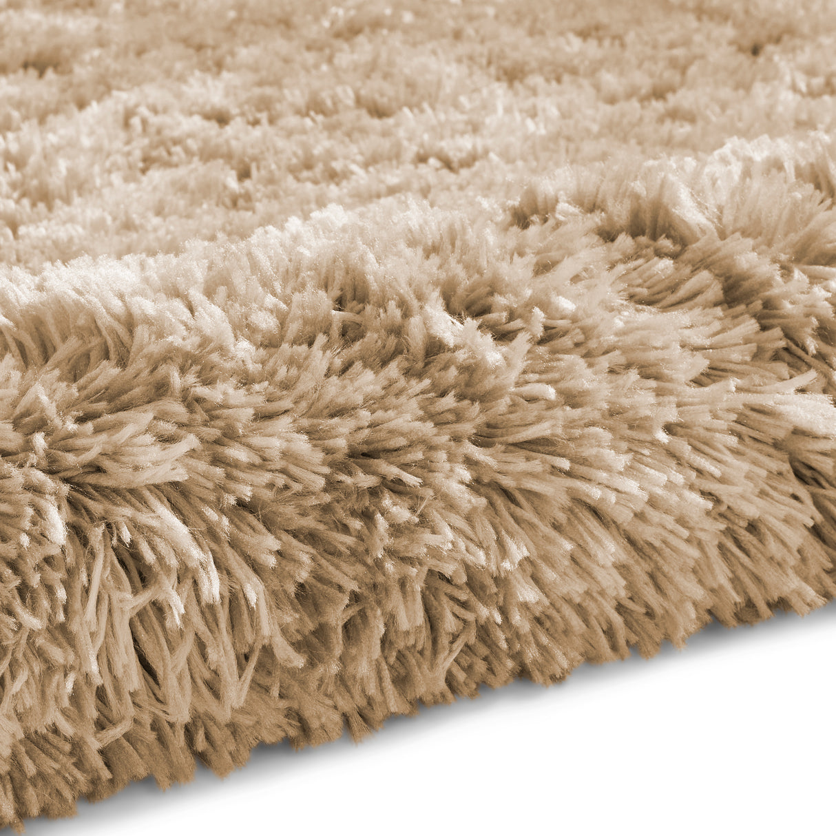 Polar Plush Beige Soft Shaggy Rug