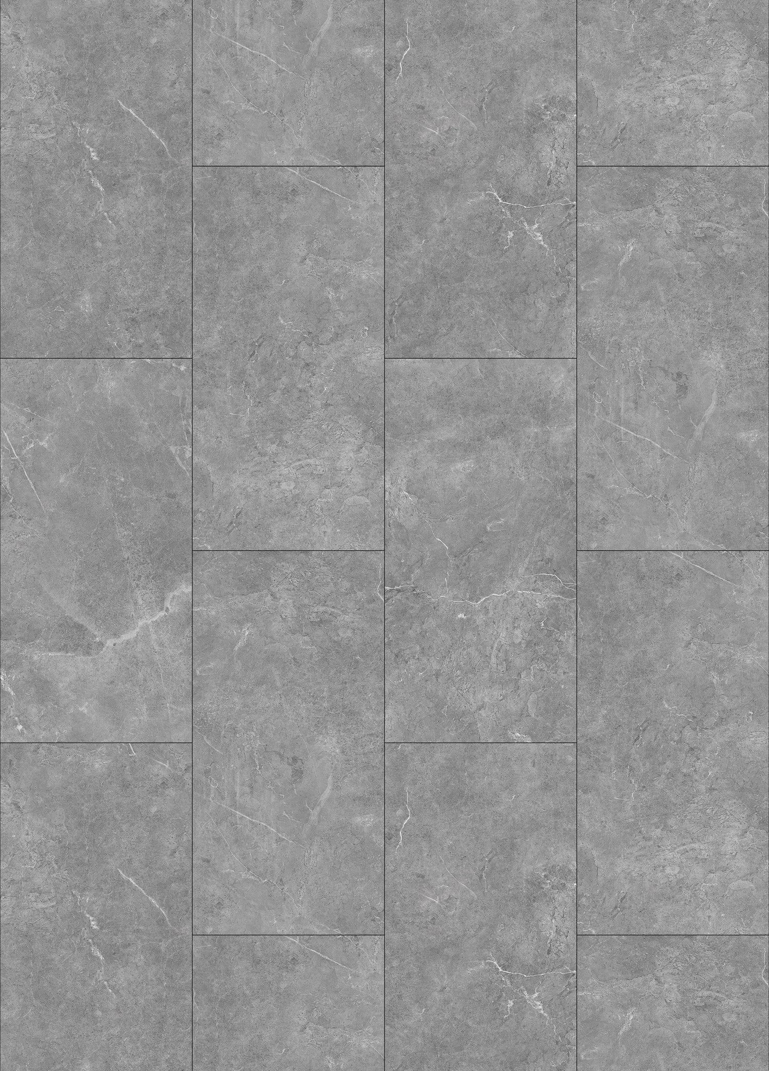 Allora Rigid Tile Vinyl Flooring Quartz Grey