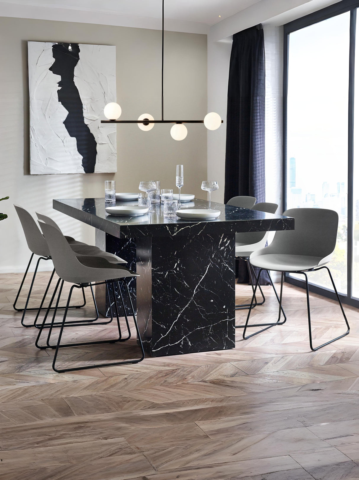 Rome Rectangular 6-8 Seater Dining Table