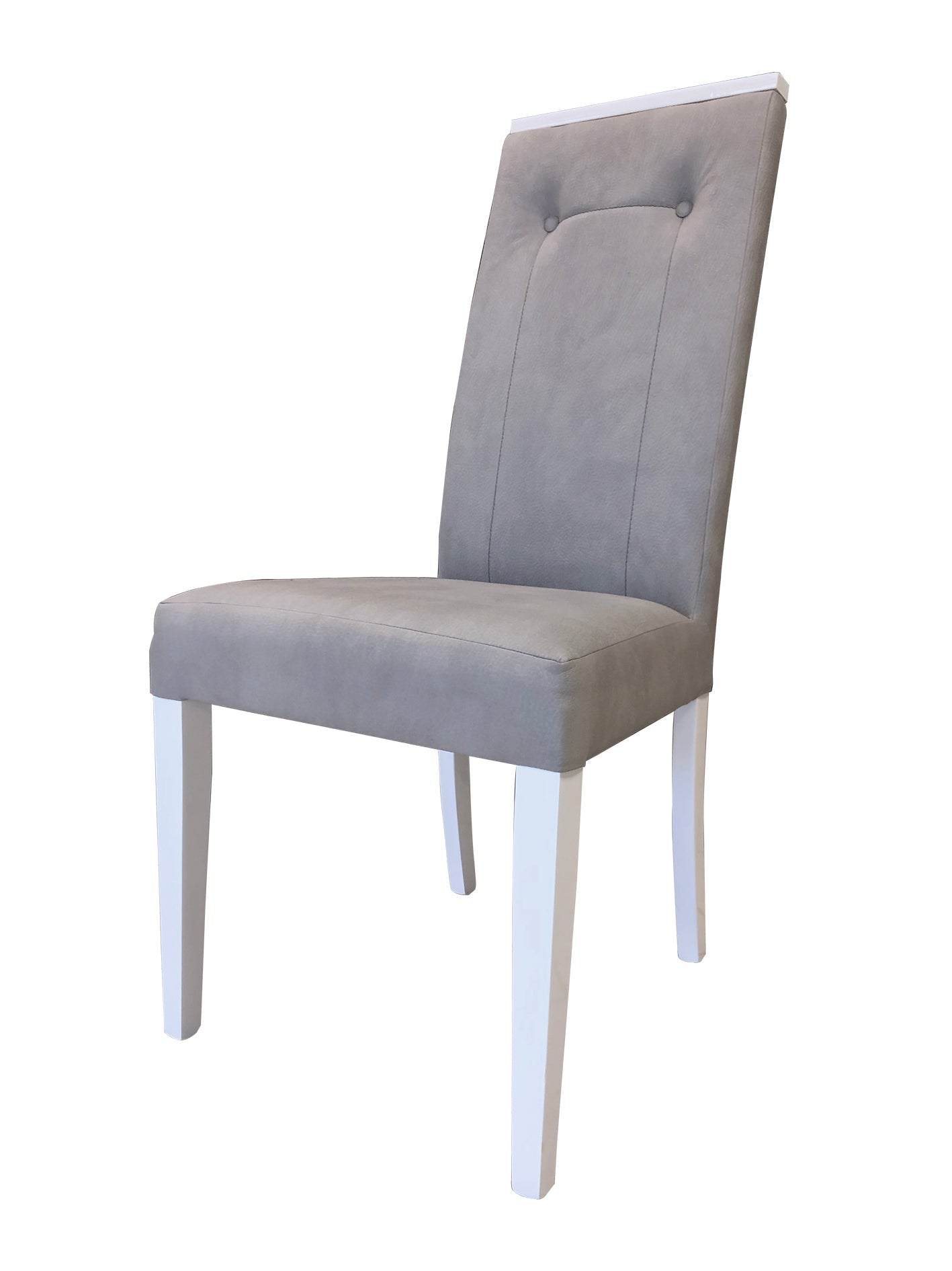 San Martino Vivaldi White and Marble Wooden Dining Chair