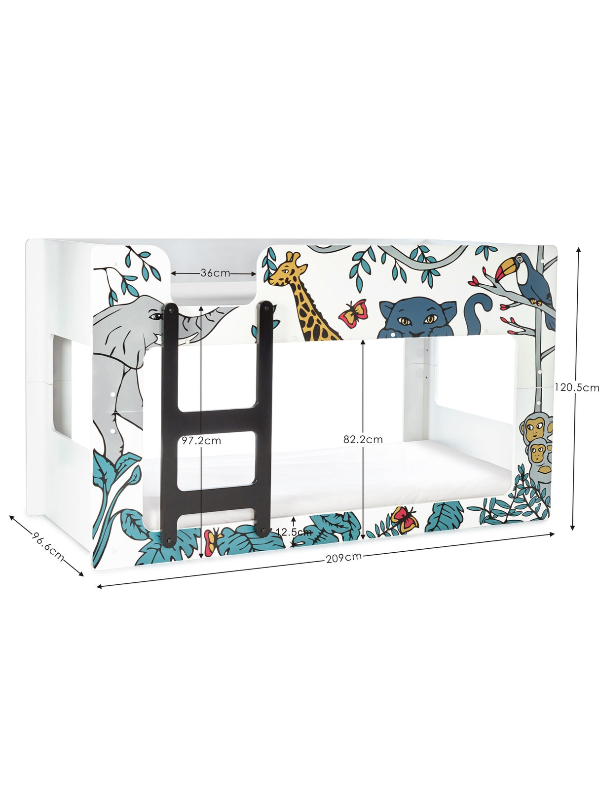 Safari Animal Bunk Bed