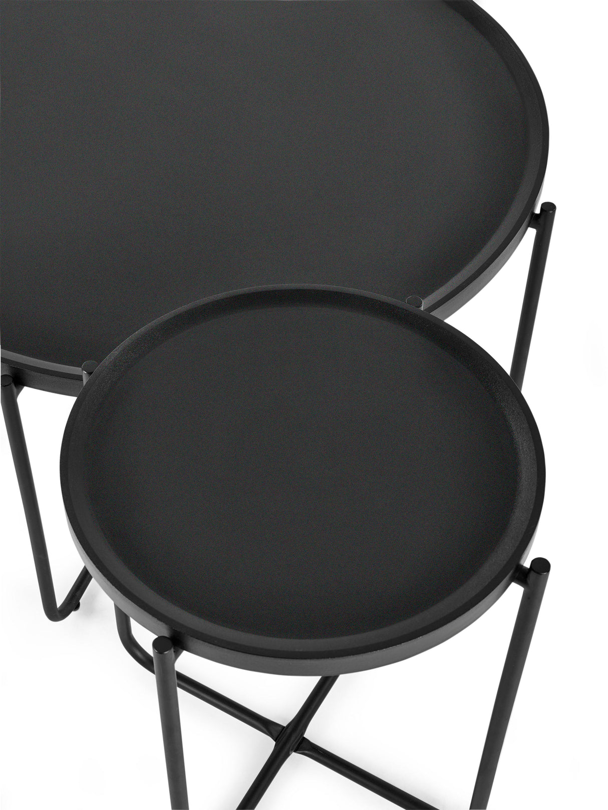 Sagrada Round Coffee and Side Table Set