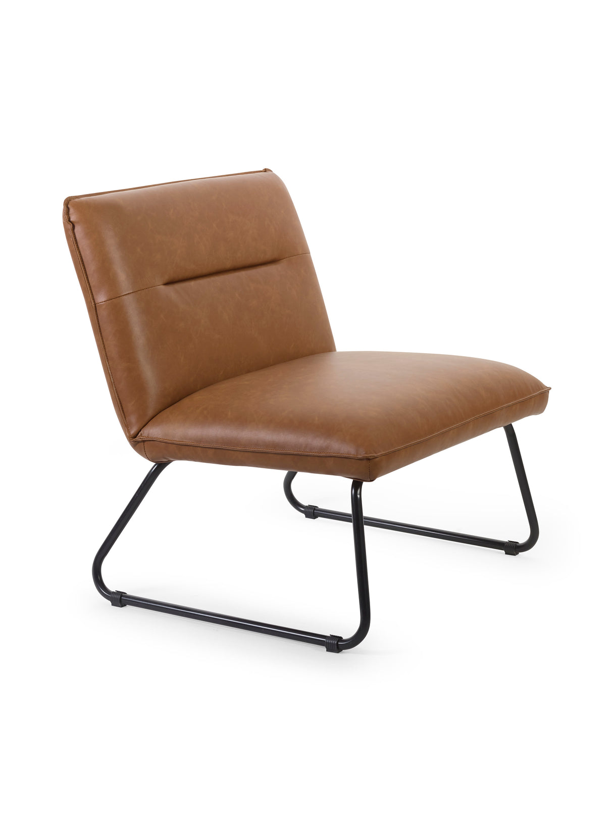 Saxon Upholstered Armless Accent Chair