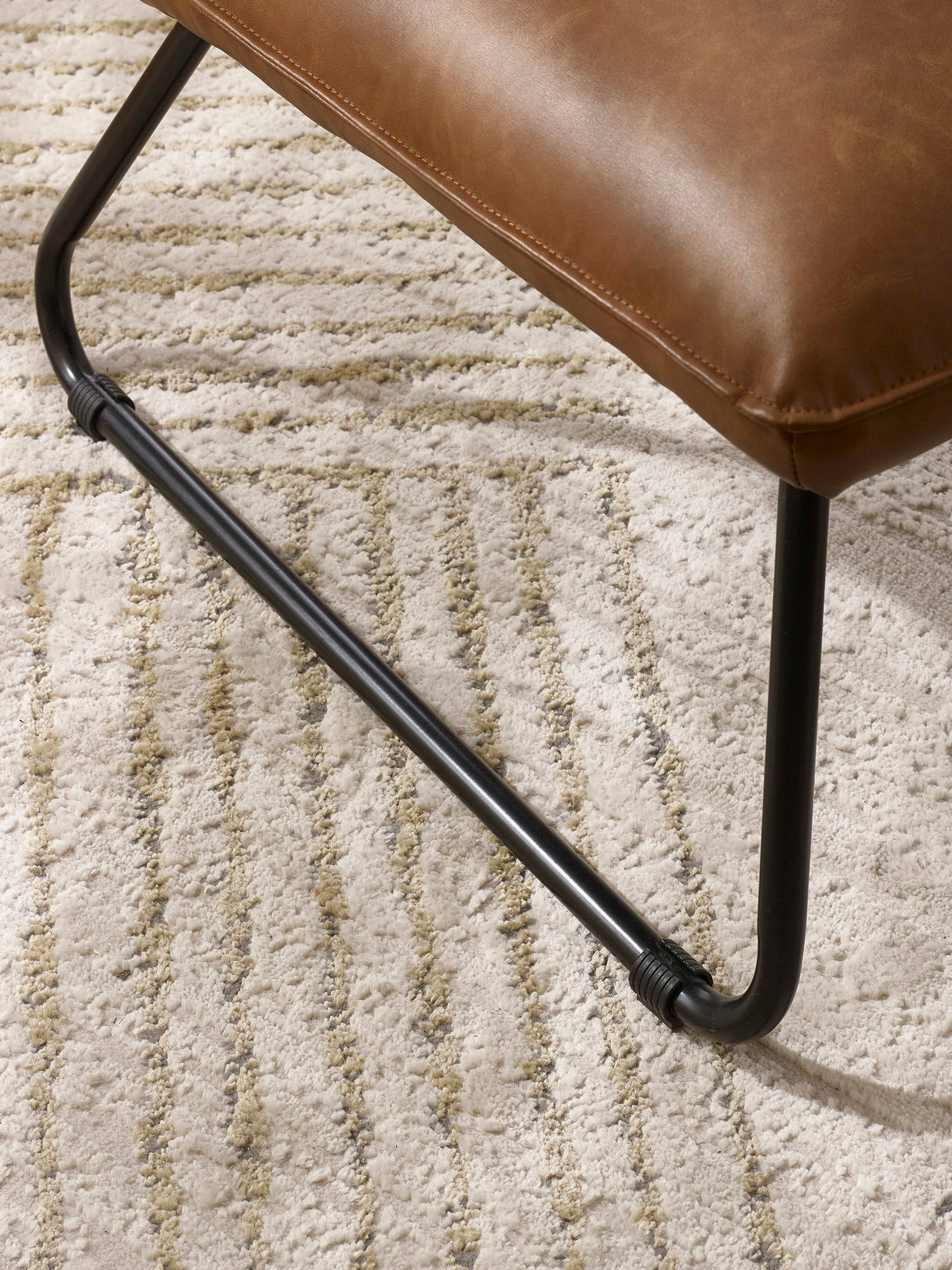 Saxon Upholstered Armless Accent Chair