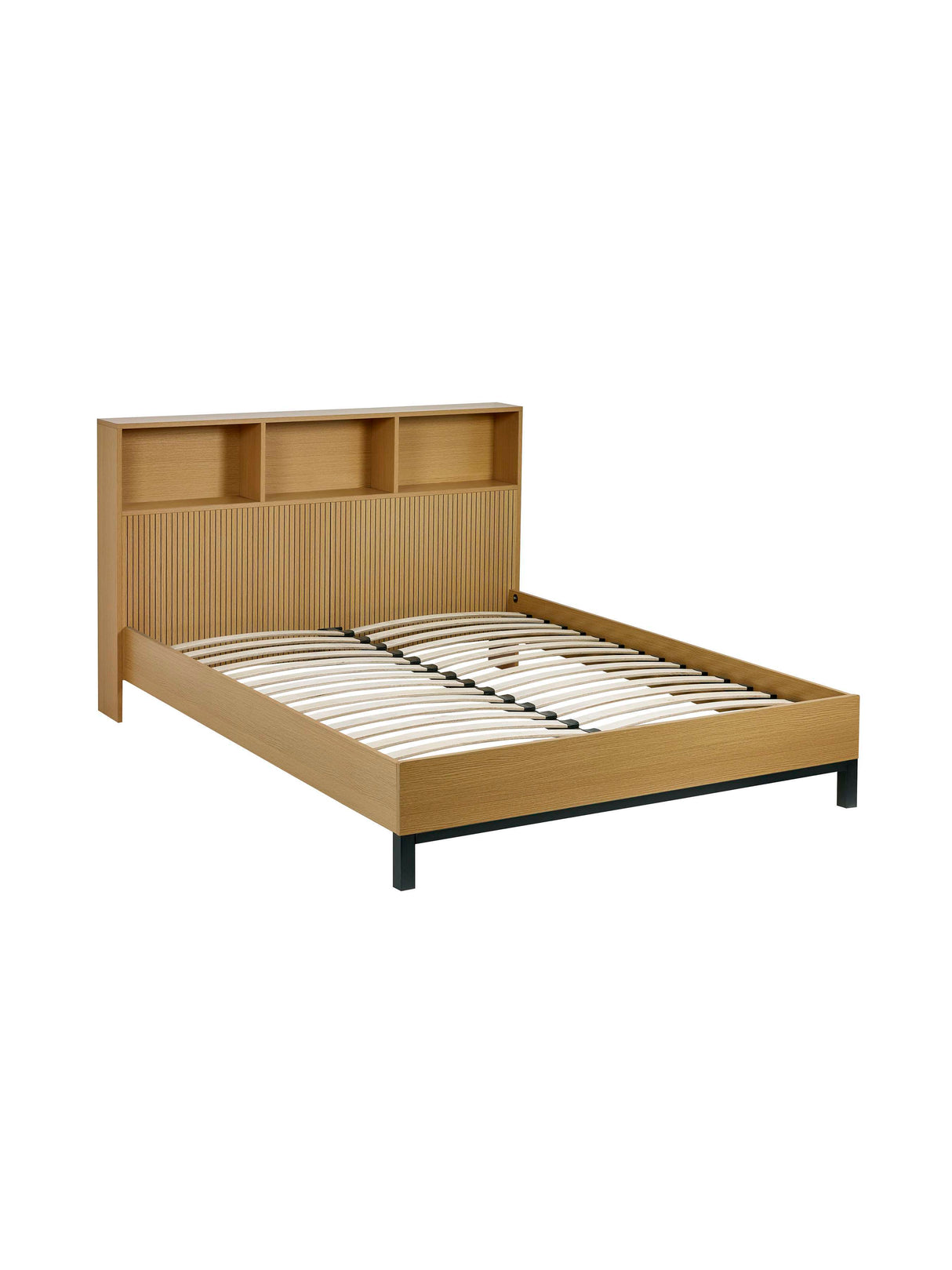 Sia Bookcase Headboard Bed