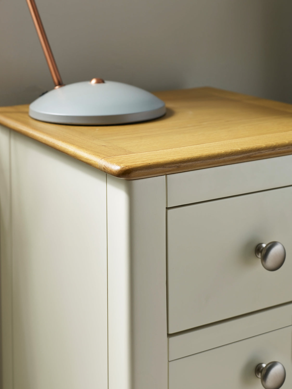 Somerset 3 Drawer Slim Bedside Table