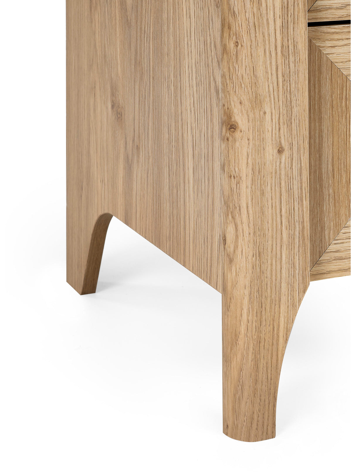 Sydney Rattan Print 3 Drawer Chest