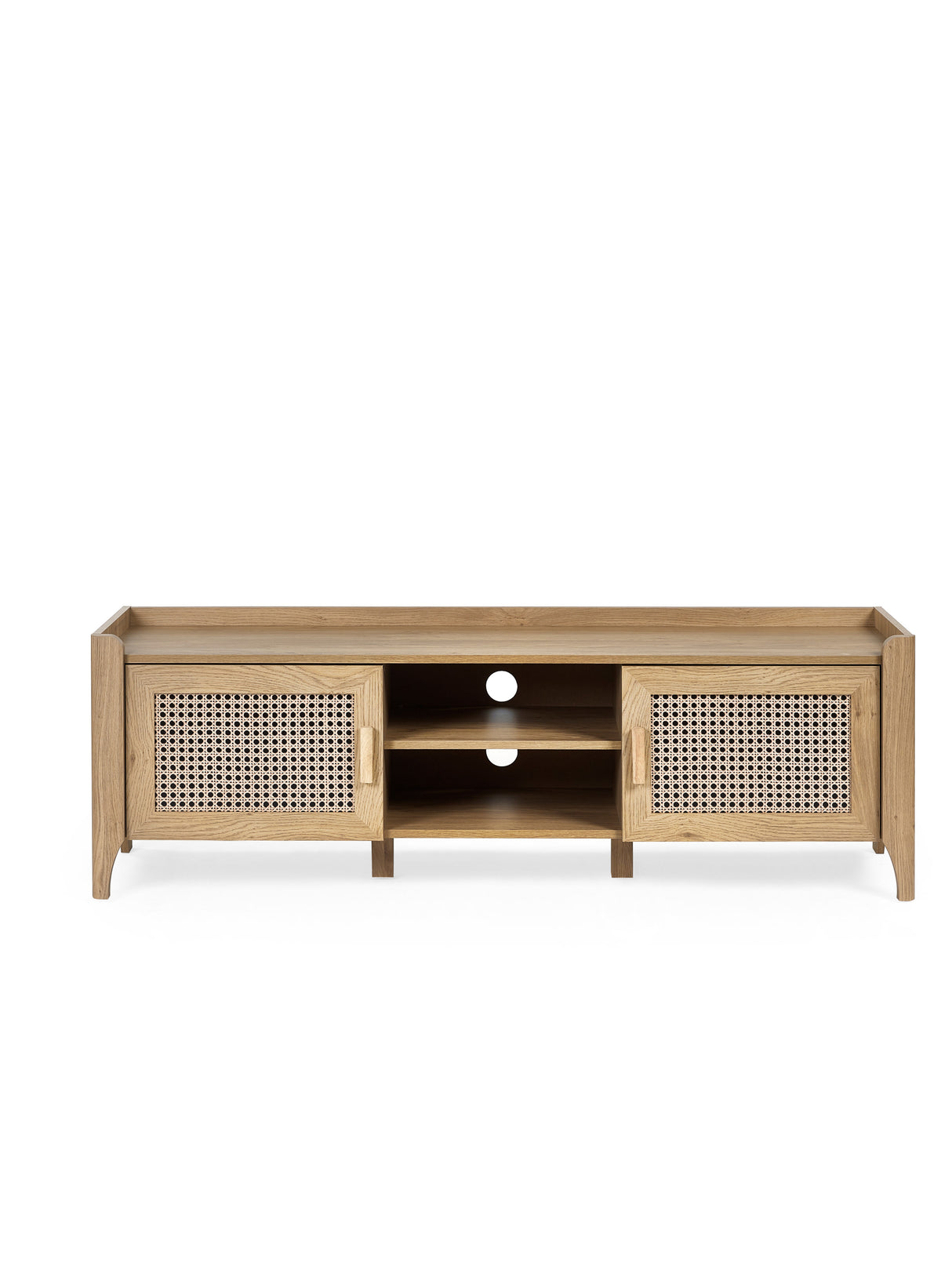 Sydney Rattan Print TV Unit