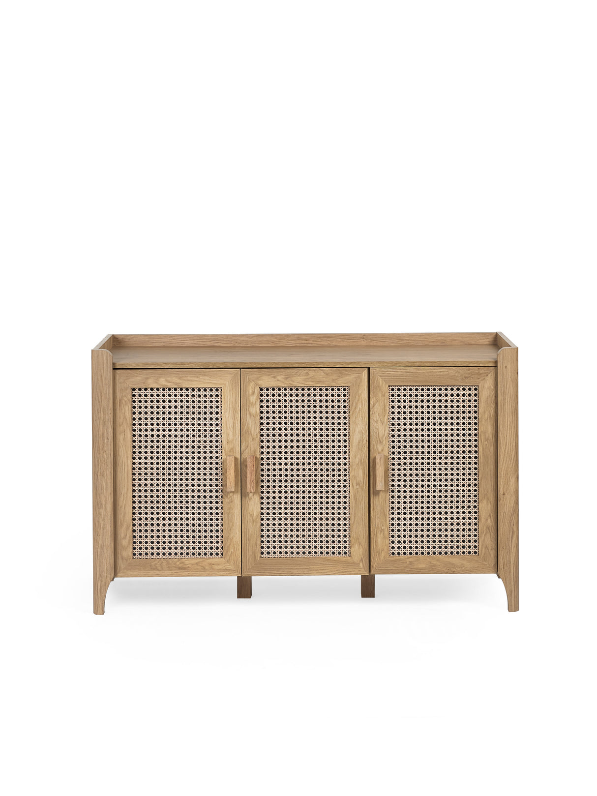 Sydney Rattan Print 3 Door Sideboard