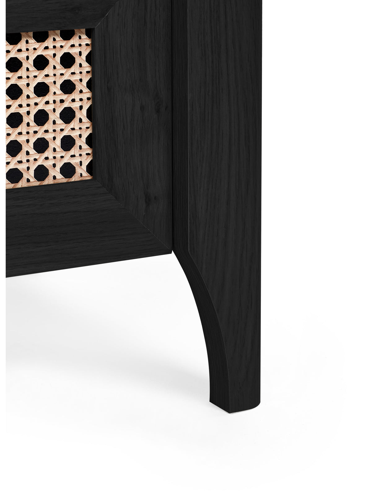 Sydney Rattan Print 5 Drawer Chest