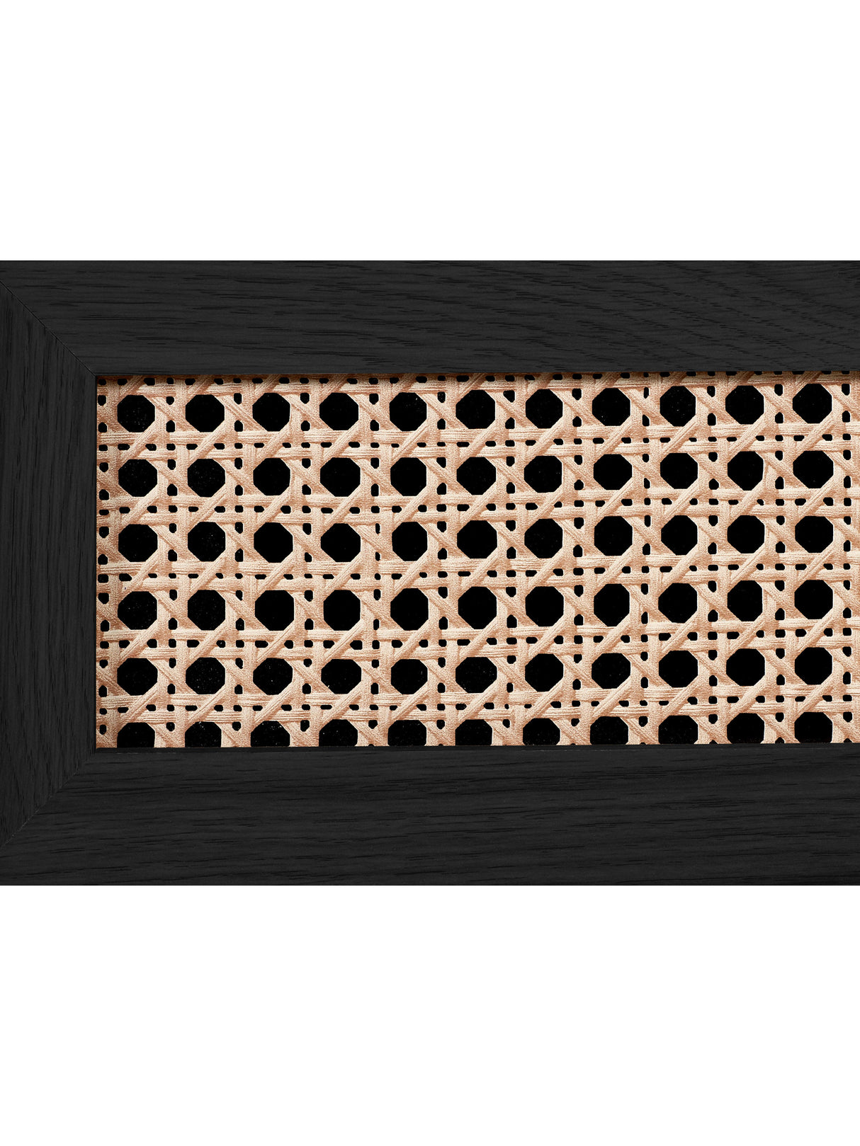 Sydney Rattan Print 3 Drawer Chest
