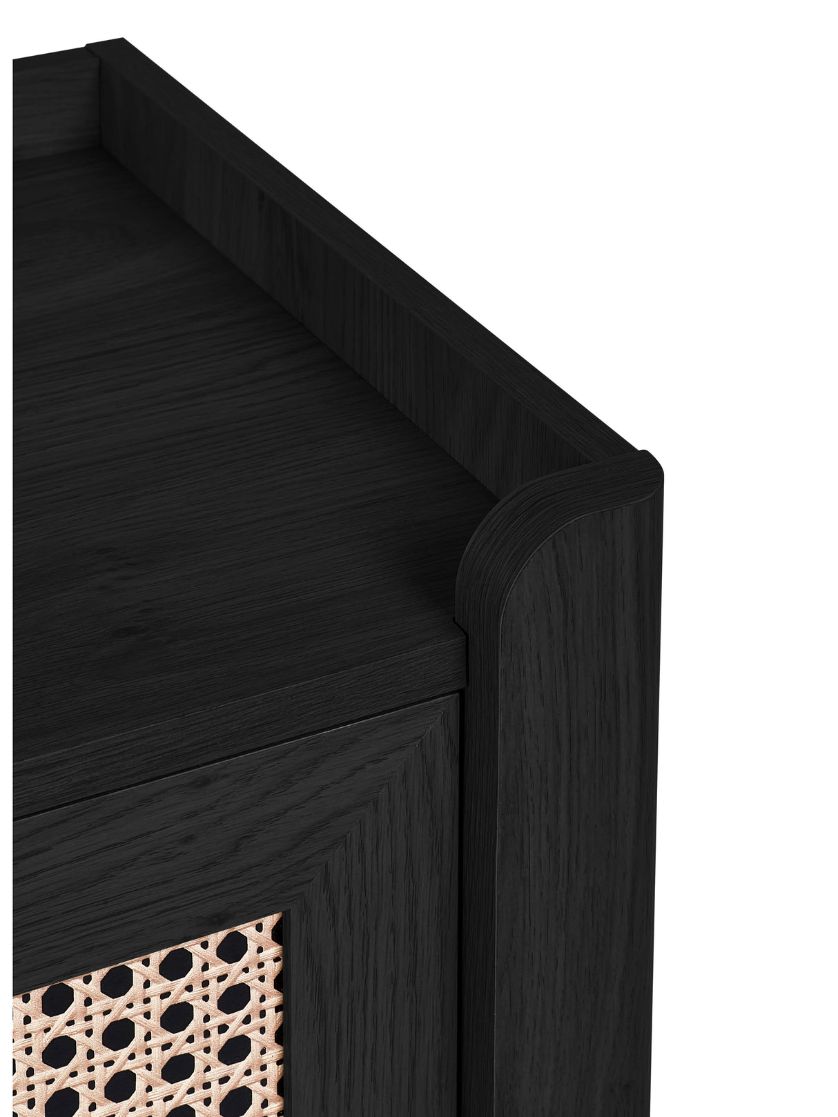 Sydney Rattan Print 3 Drawer Chest