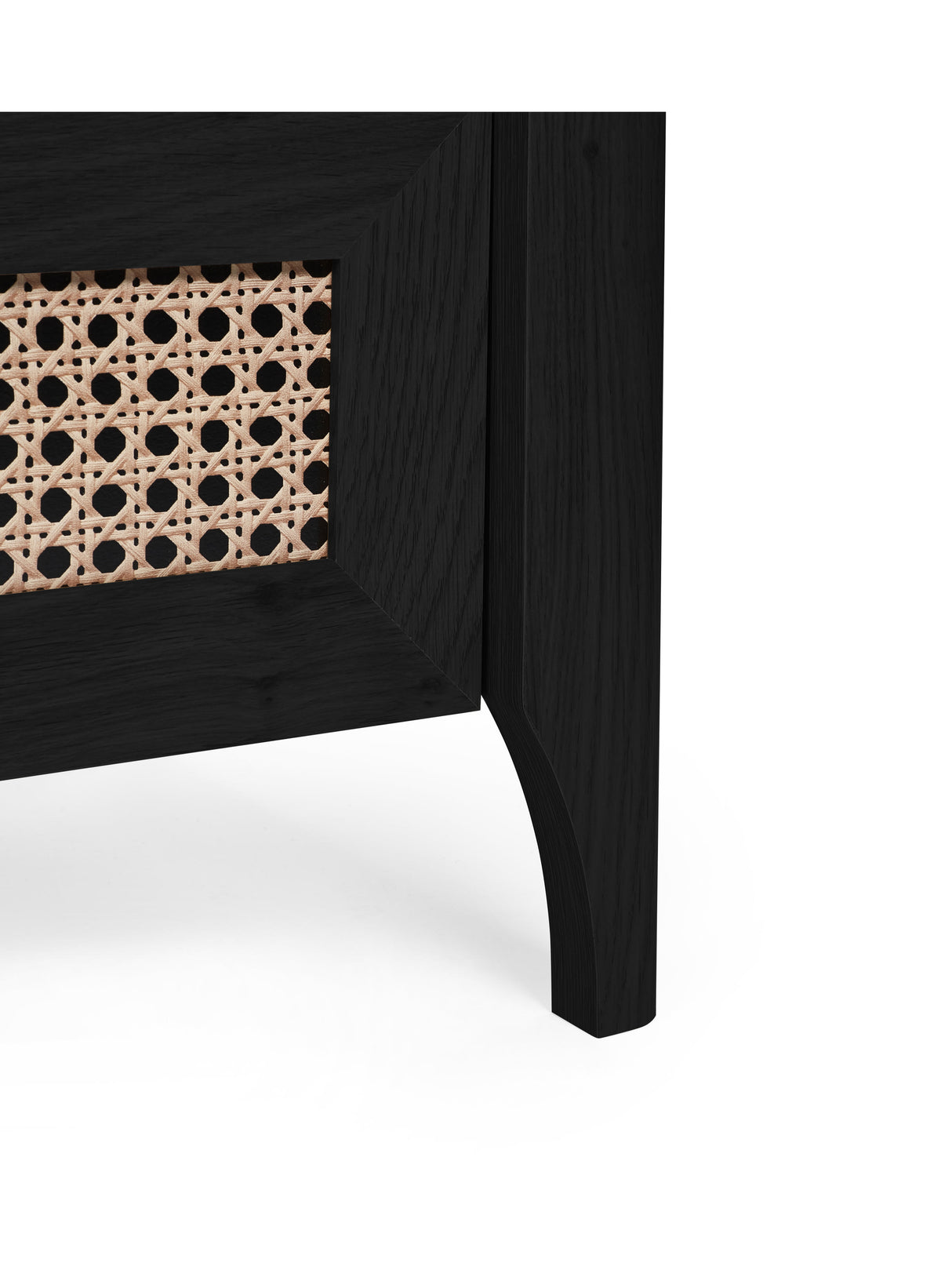 Sydney Rattan Print 6 Drawer Wide Chest