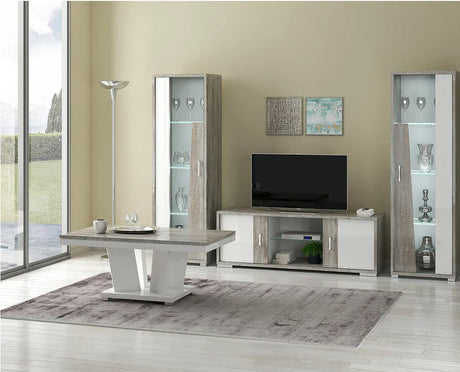 San Martino Kronos Italian High Gloss Medium TV Stand
