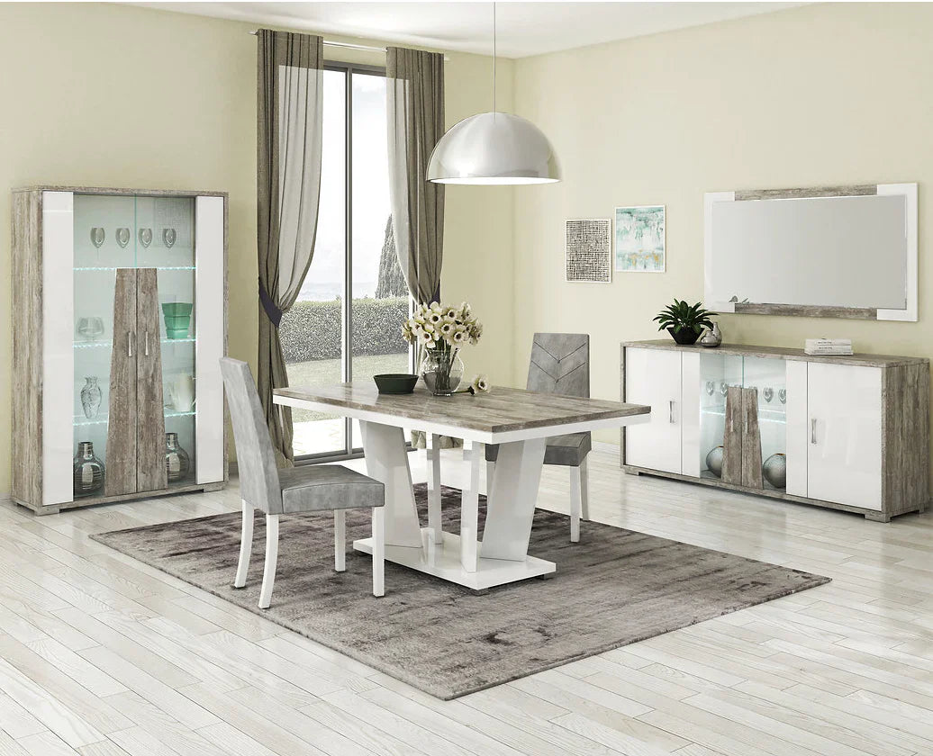 San Martino Kronos Italian Fabric Dining Chair