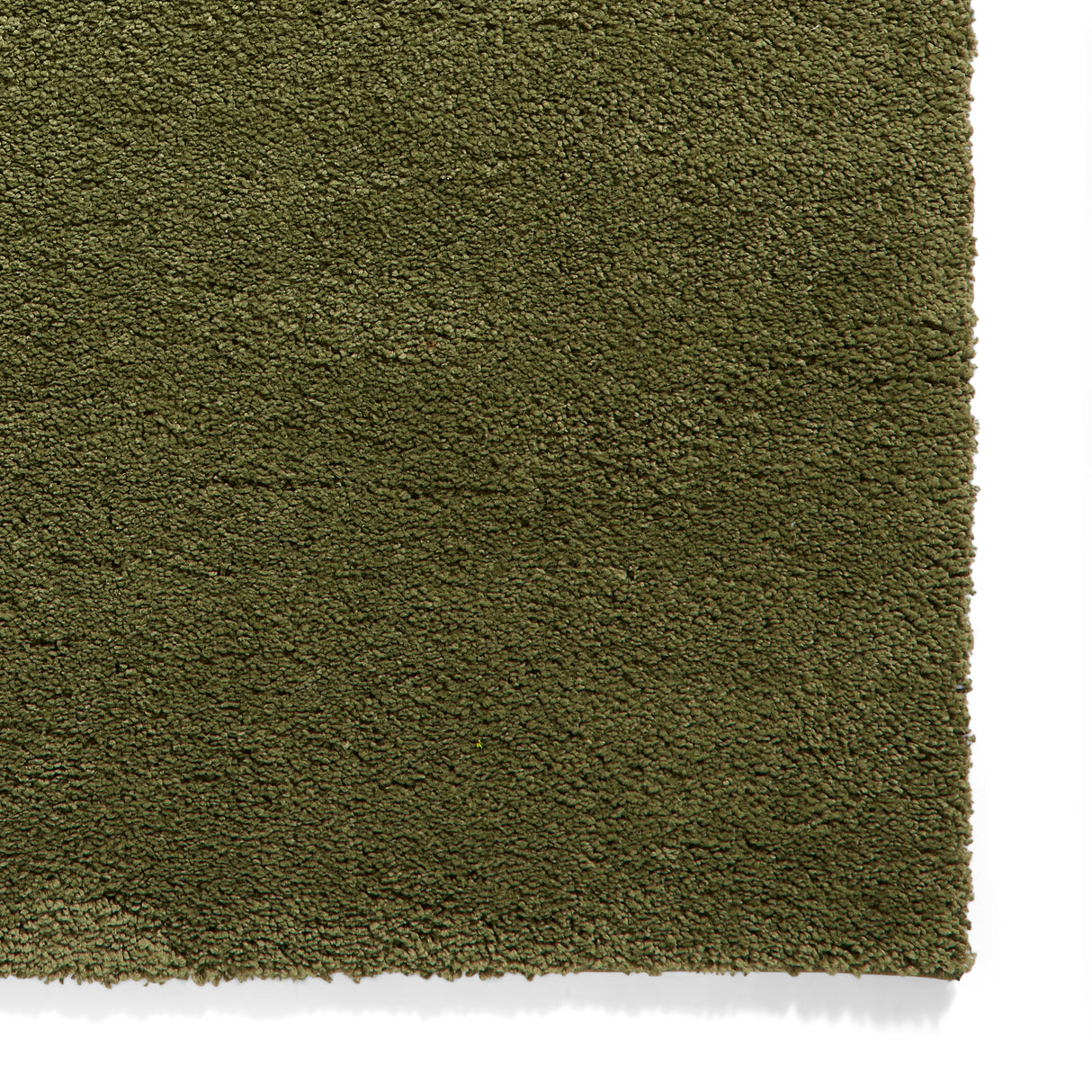Sierra 9000 Olive Plain Shaggy Rug
