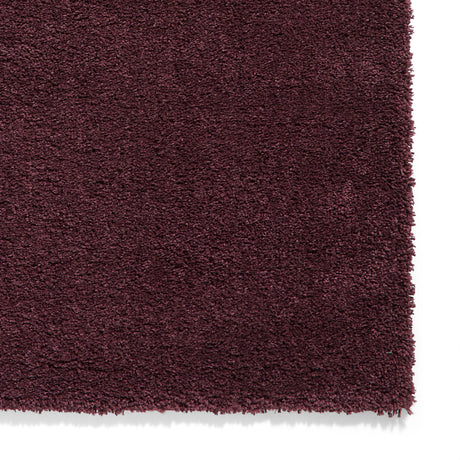 Sierra 9000 Purple Plain Shaggy Rug